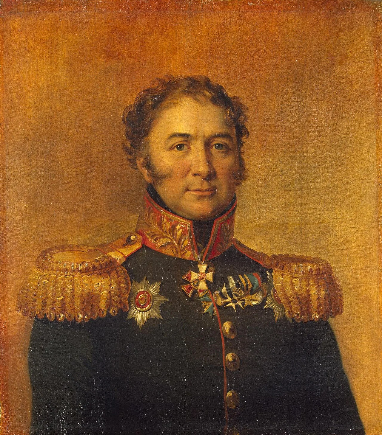 Porträt von Nikolaj Vasiljevič Dehterev (1775–1831) – Gedenkseite
