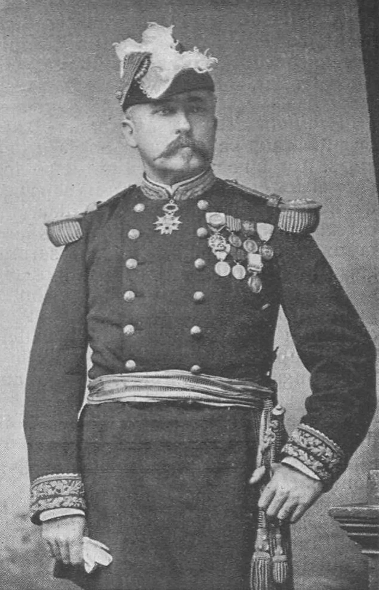Porträt von Édouard Fernand Jamont (1831–1918) – Gedenkseite