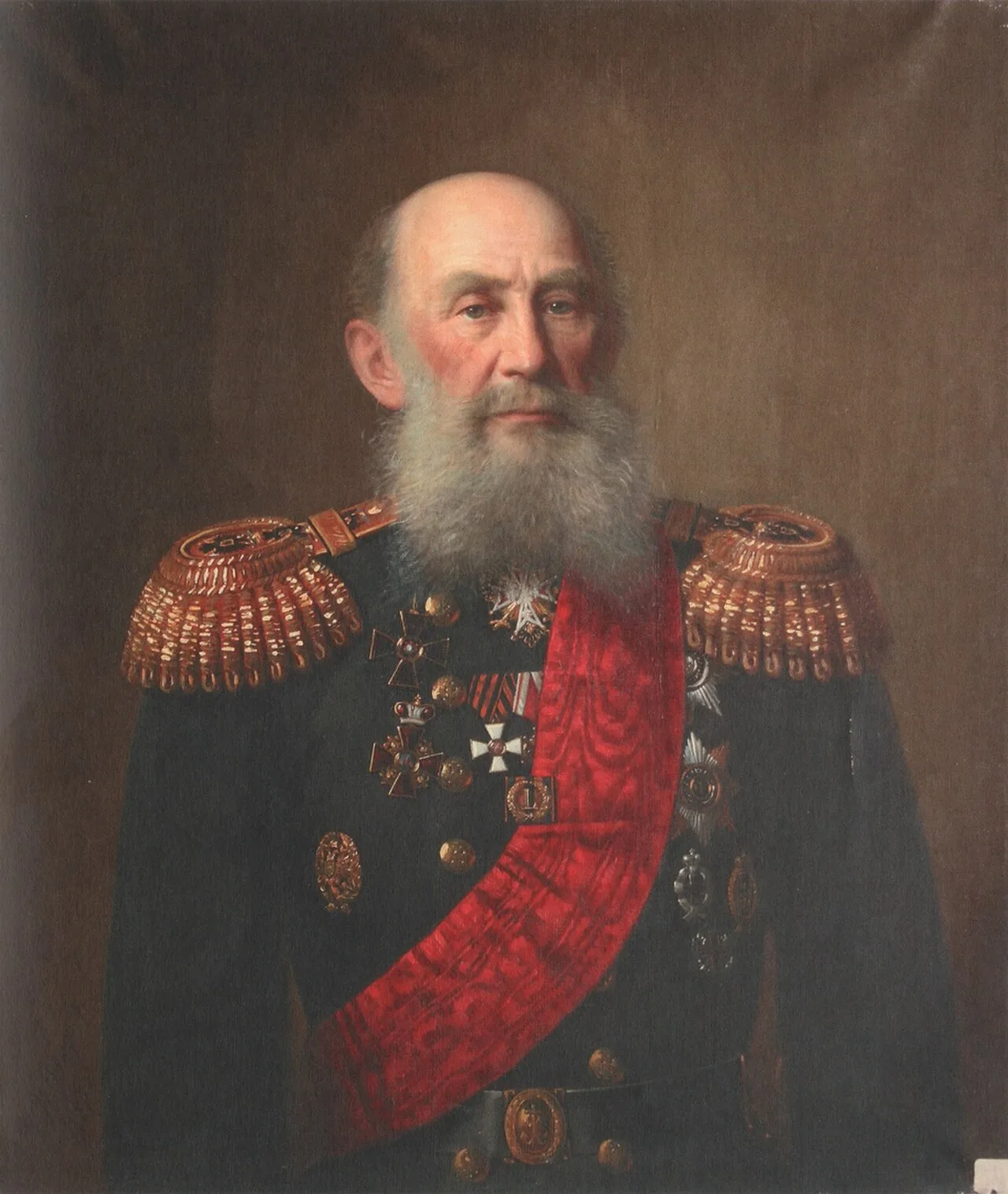 Porträt von Alexander Ilyich Zelenoy (1809–1892) – Gedenkseite