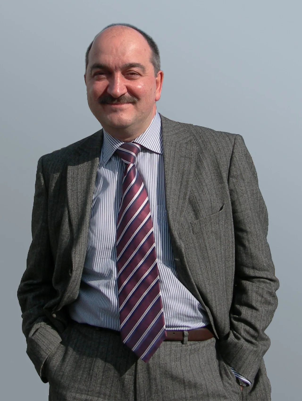 Porträt von Oleg Wassiljewitsch Inschakow (1952–2018) – Gedenkseite