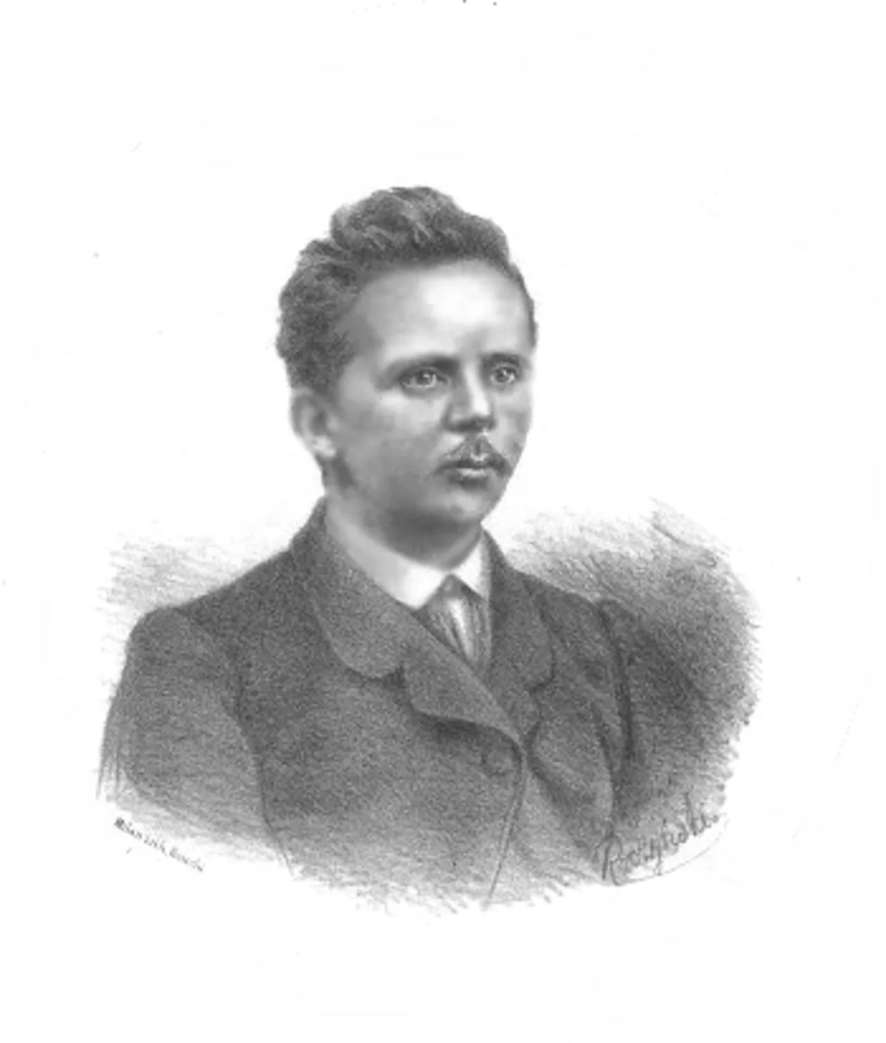 Porträt von Edmund Callier (1833–1893) – Gedenkseite