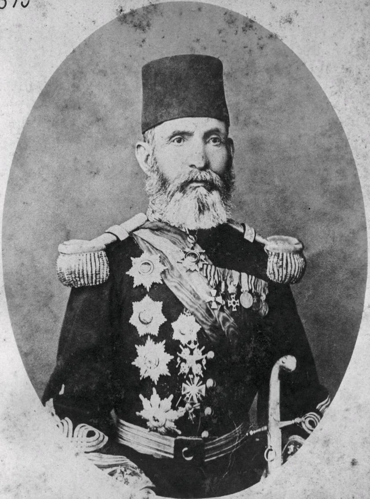 Porträt von Musa Kundukhov (1818–1889) – Gedenkseite