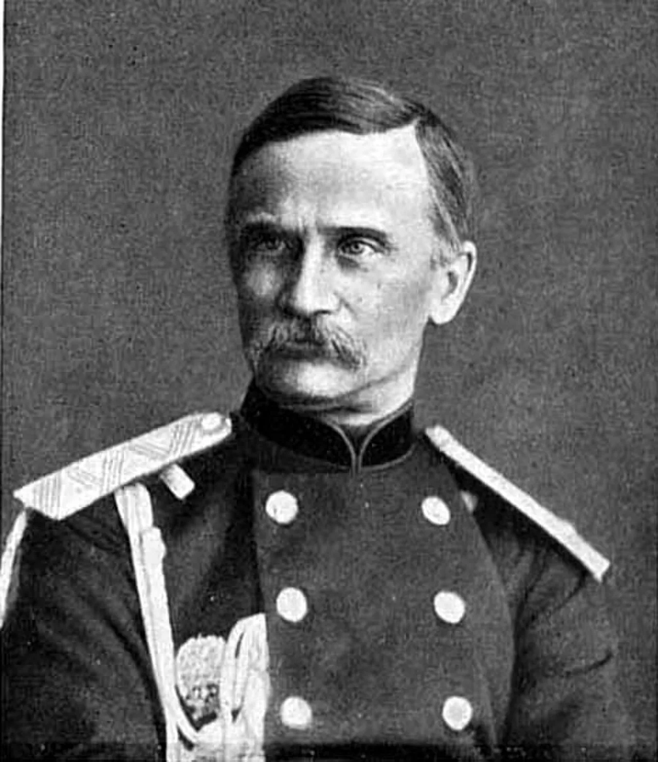 Porträt von Sergej Petrovič Kop'ev (1821–1893) – Gedenkseite