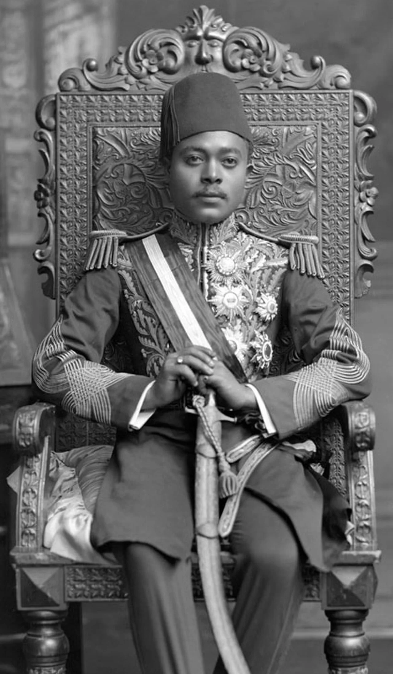 Porträt von Ali ibn Hammud (1884–1918) – Gedenkseite