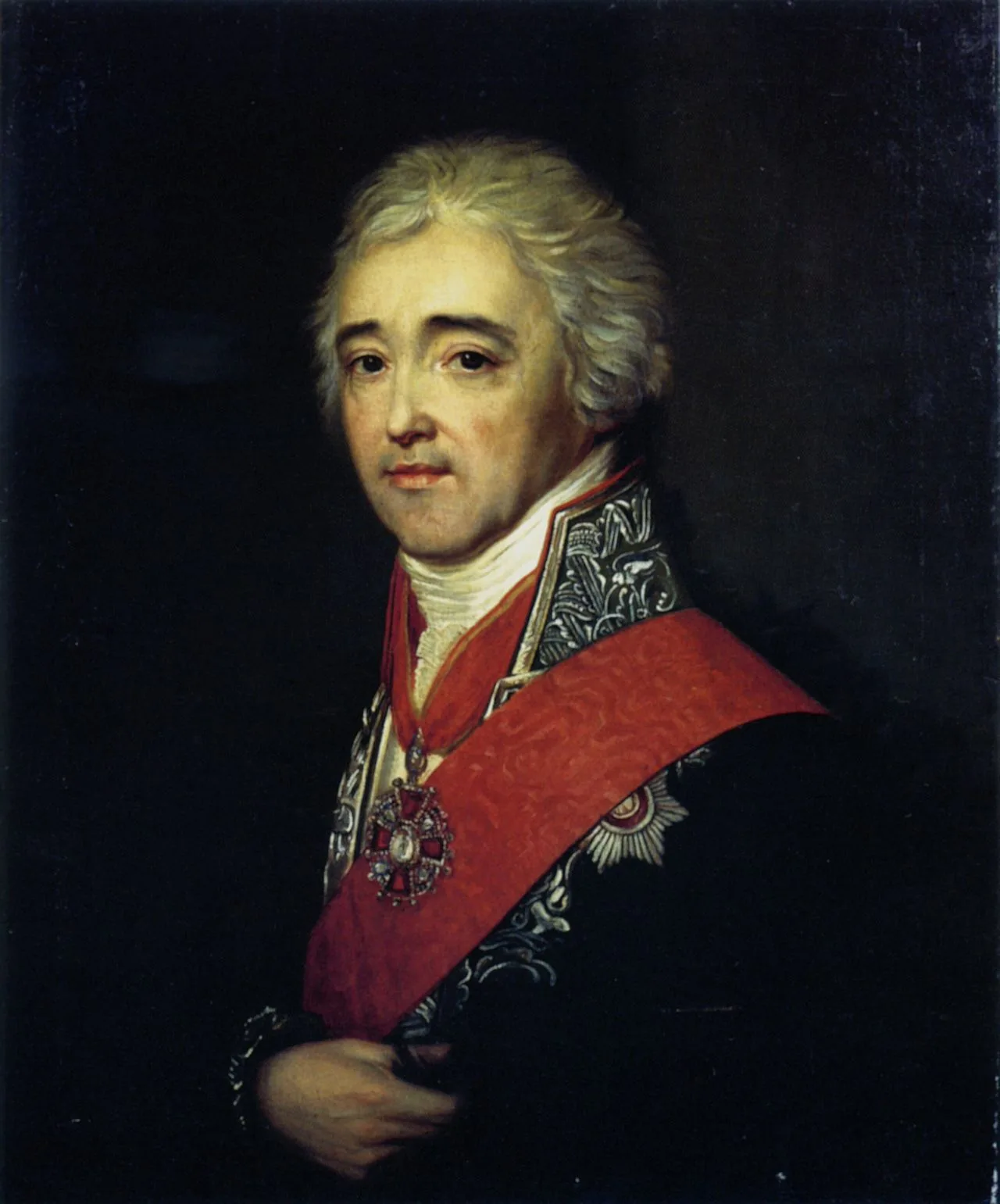 Porträt von Jakow Iwanowitsch Lobanow-Rostowski (1760–1831) – Gedenkseite