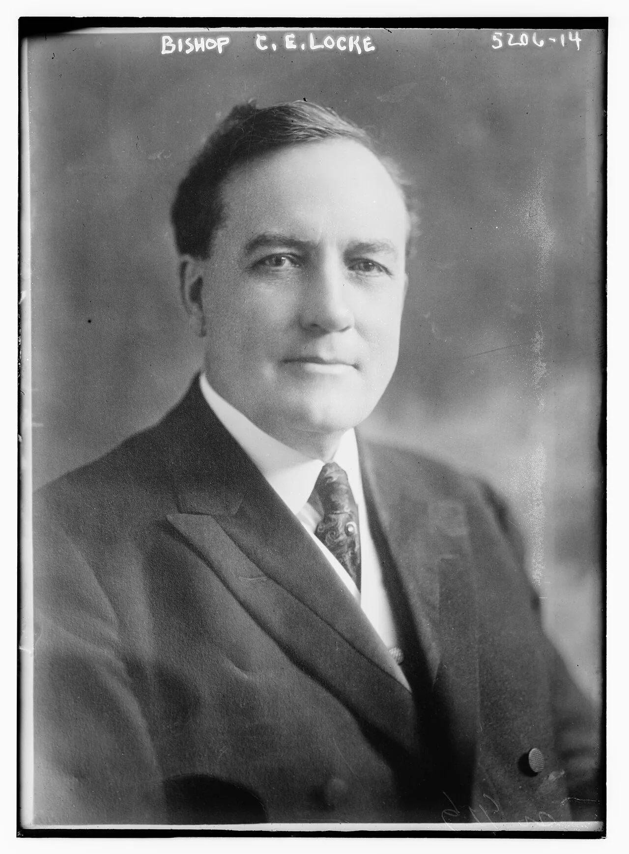 Portrait of Charles Edward Locke (1858–1940) – memorial page
