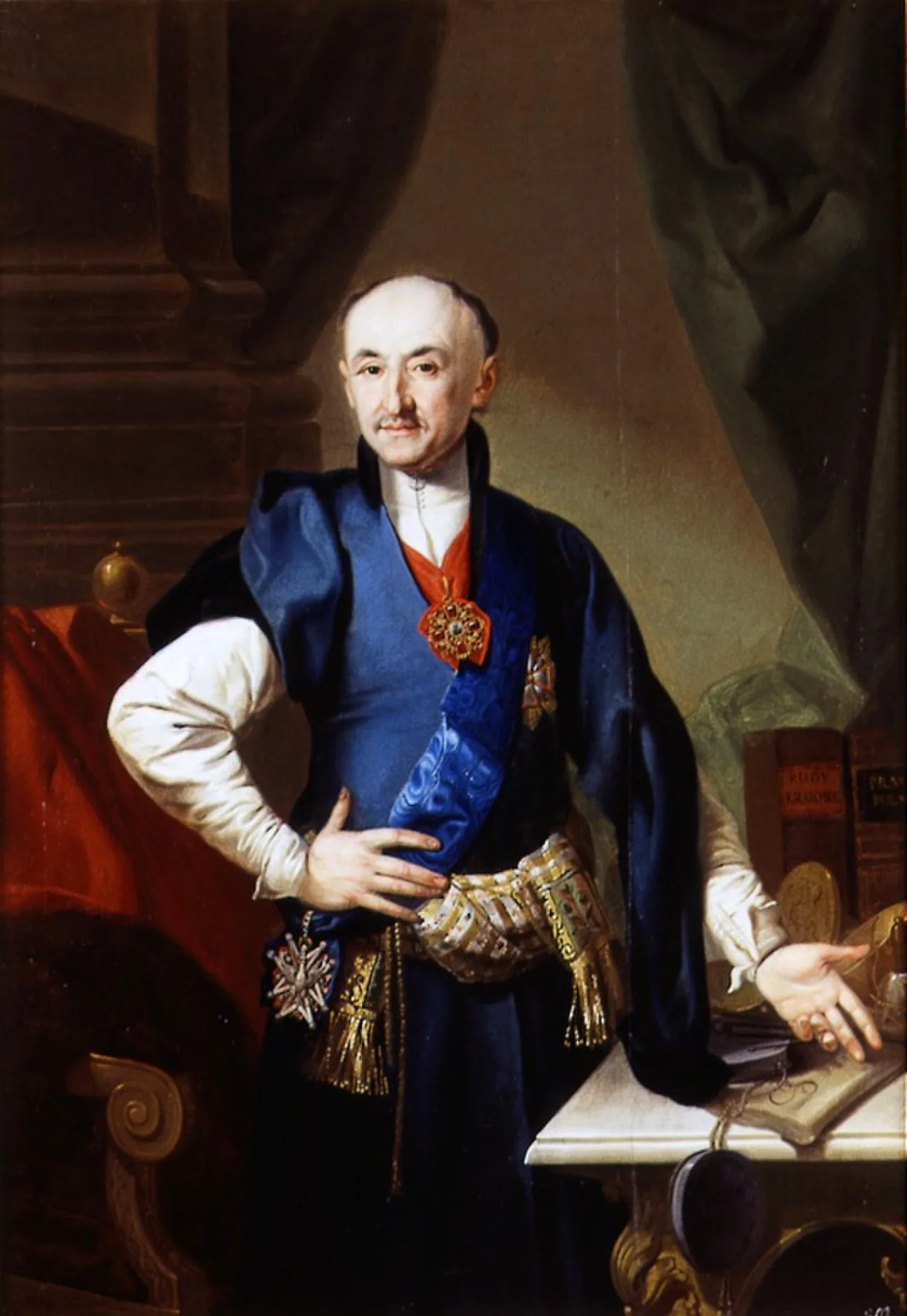 Porträt von Jacek Małachowski (1737–1821) – Gedenkseite
