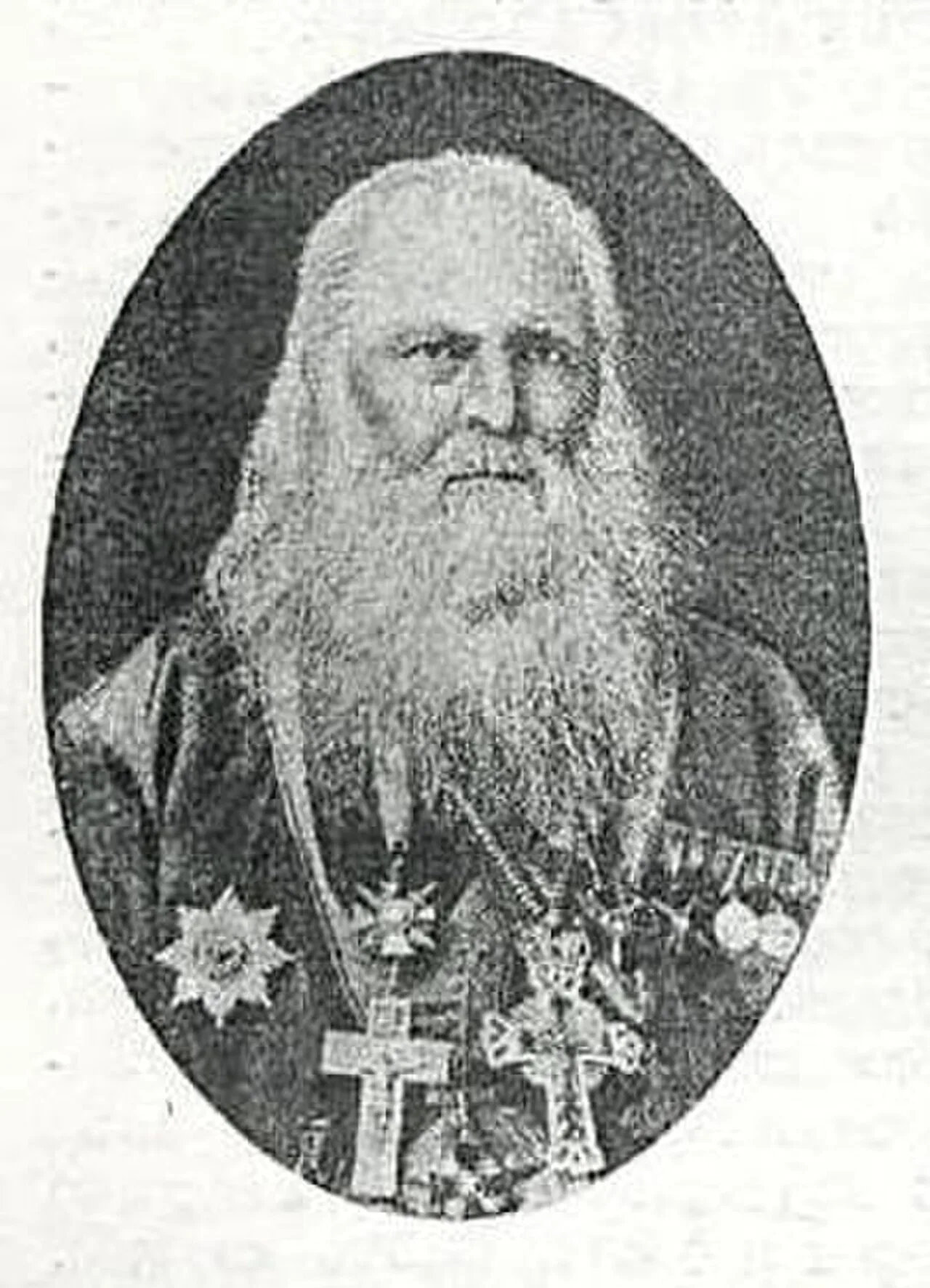 Porträt von Andrei Jewgrafowitsch Malow (1815–1899) – Gedenkseite
