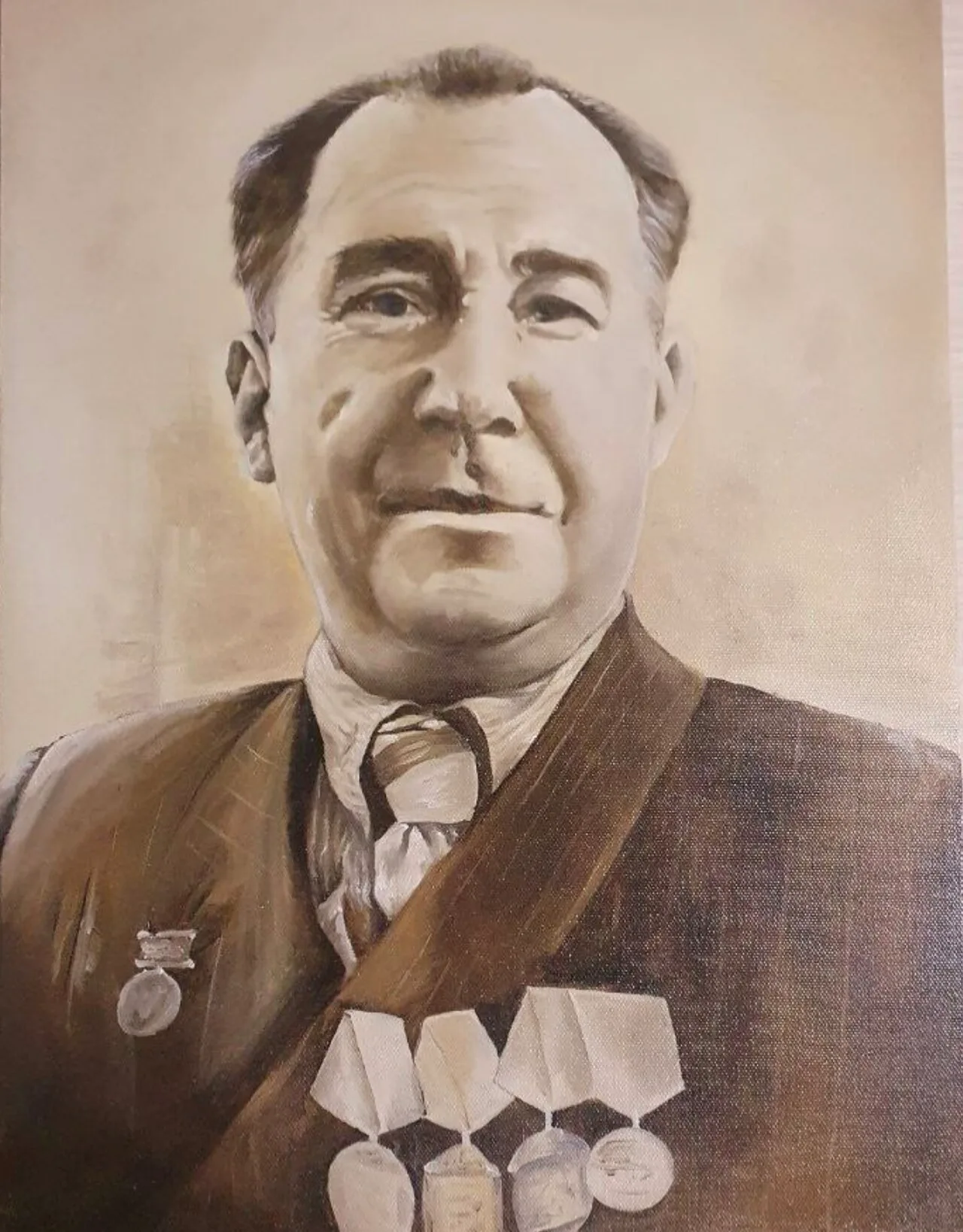 Porträt von Lutfulla Nazrullaev (1903–1962) – Gedenkseite