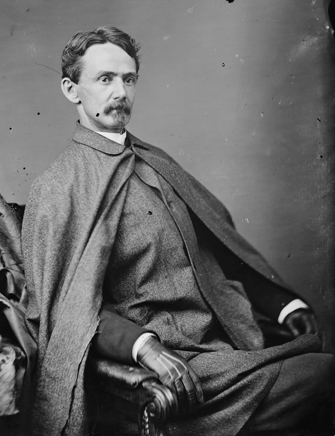 Portrait of John James Ingalls (1833–1900) – memorial page