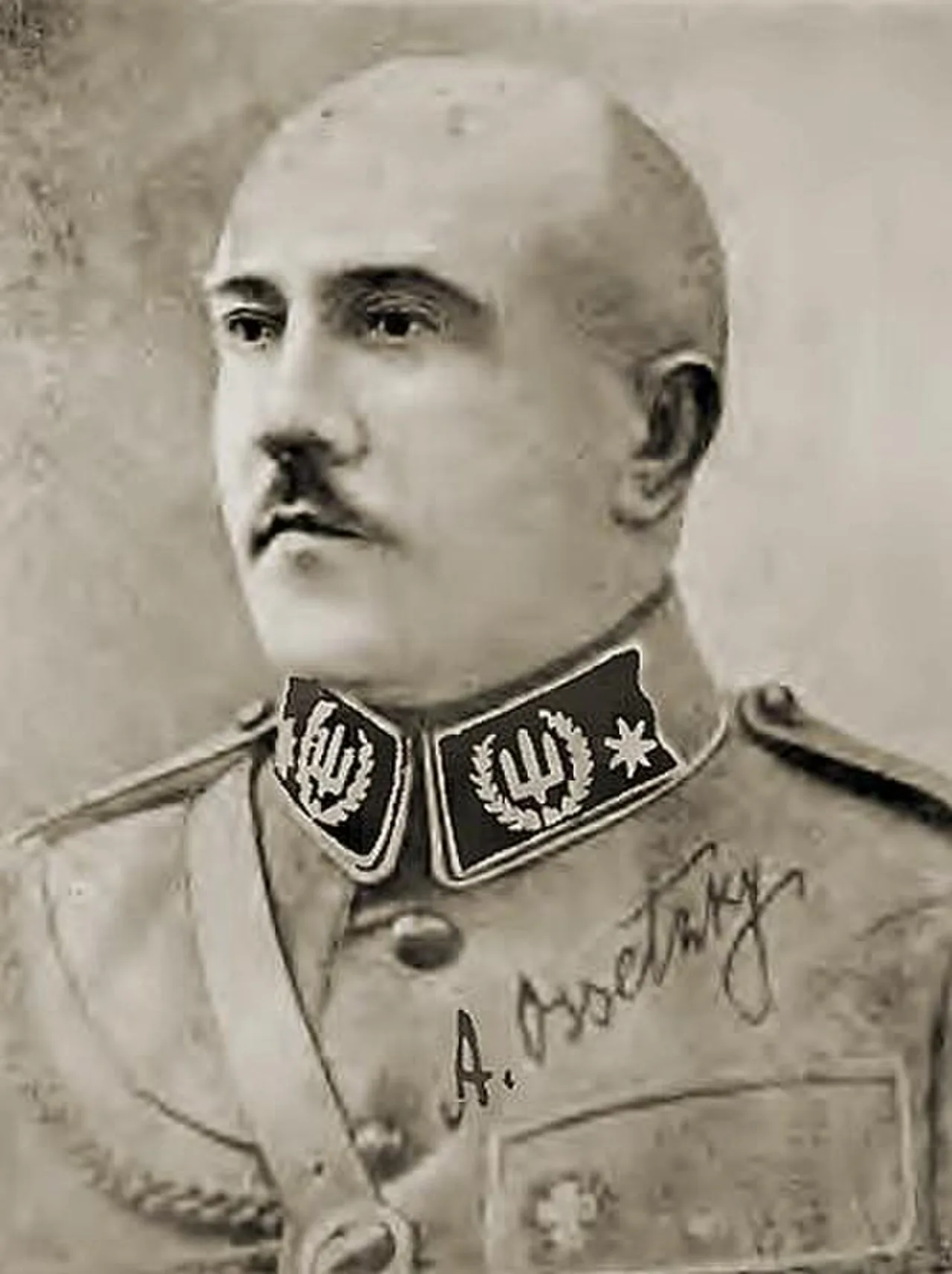 Portrait of Oleksandr Ossezkyj (1873–1937) – memorial page