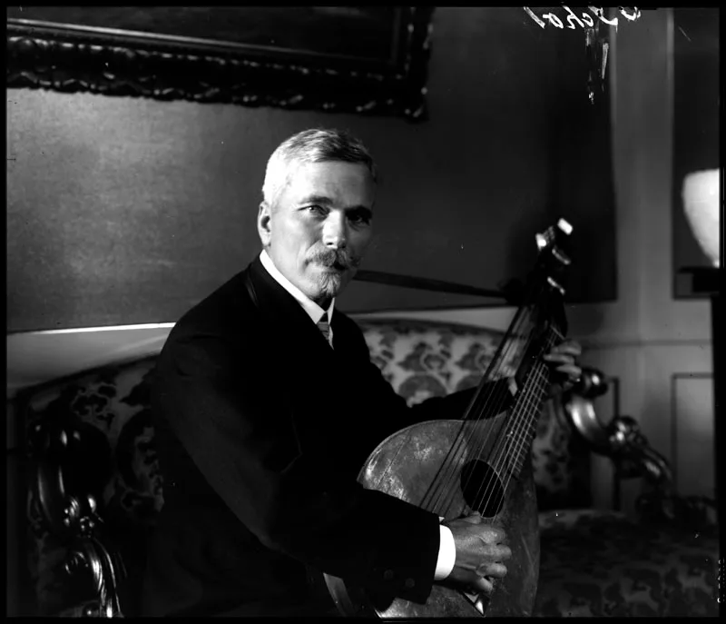 Porträt von Sven Scholander (1860–1936) – Gedenkseite
