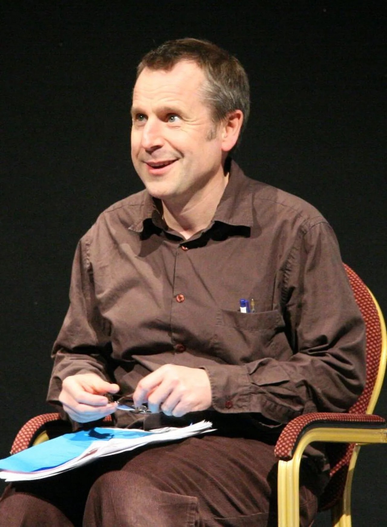 Porträt von Jeremy Hardy (1961–2019) – Gedenkseite