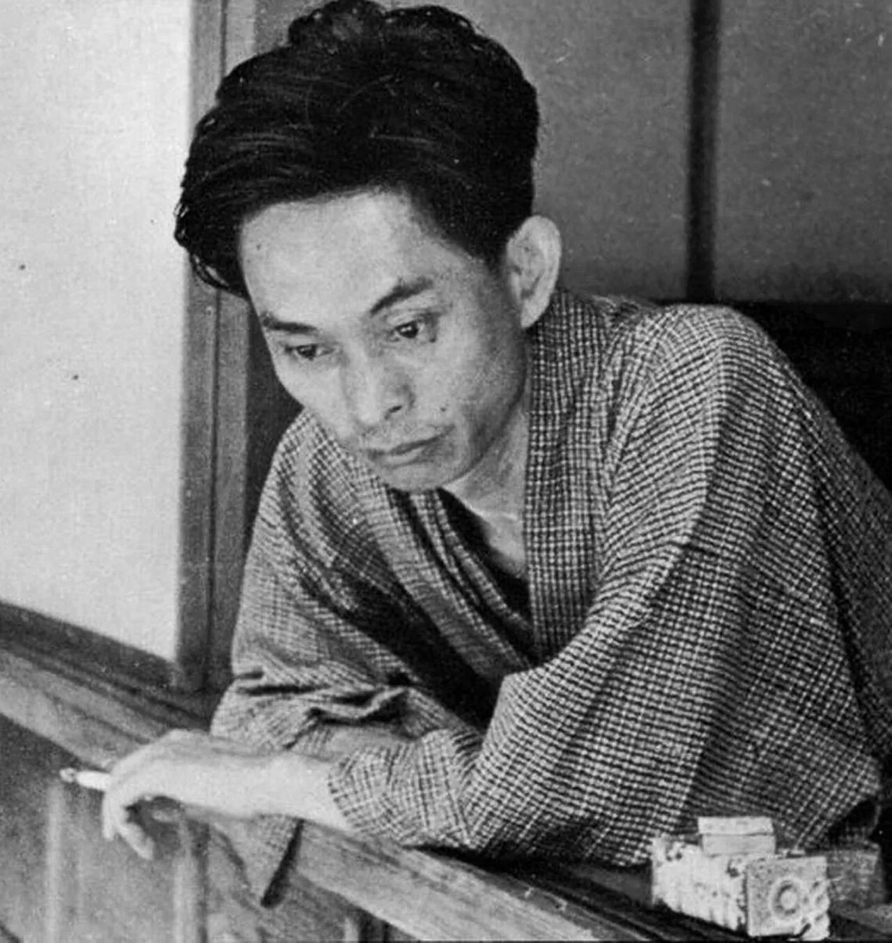 Porträt von Kawabata Yasunari (1899–1972) – Gedenkseite