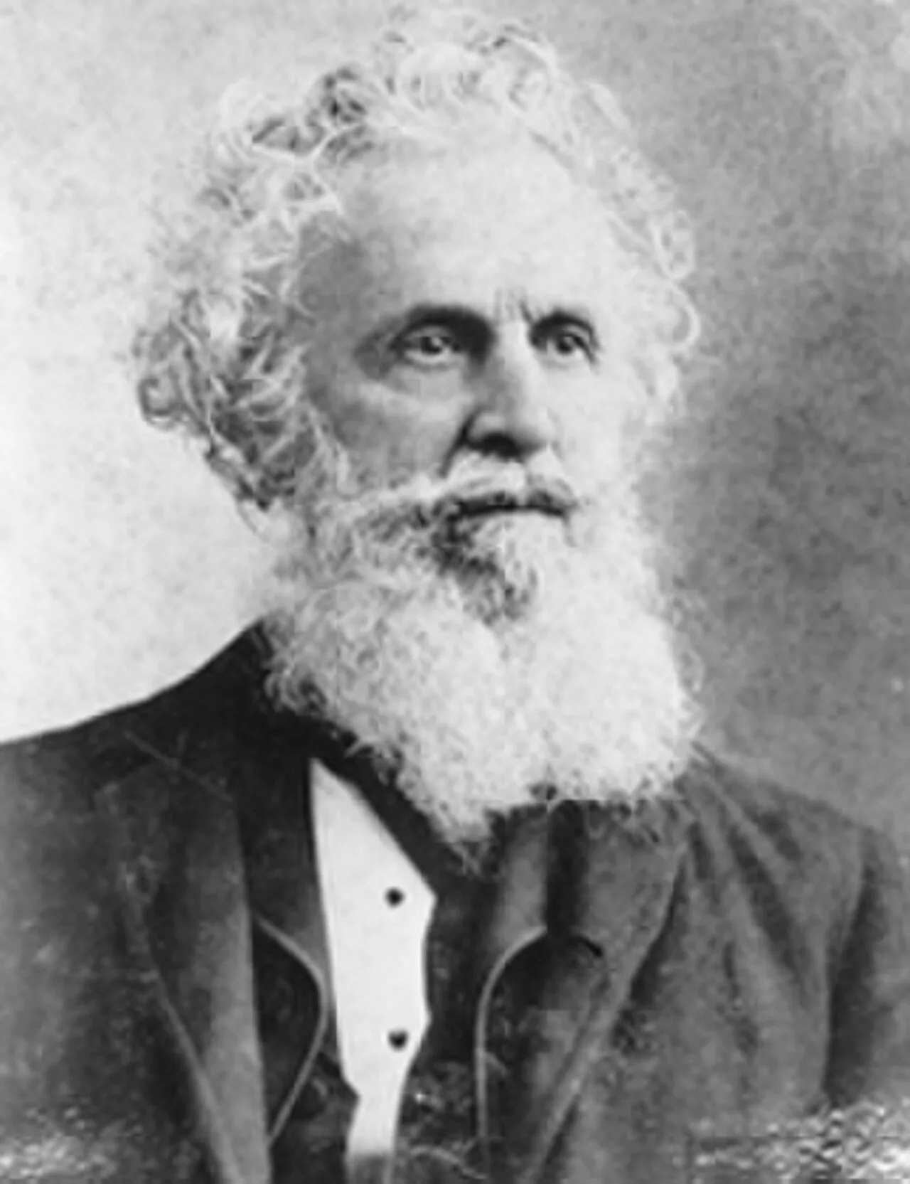 Porträt von George W. Jones (1804–1896) – Gedenkseite