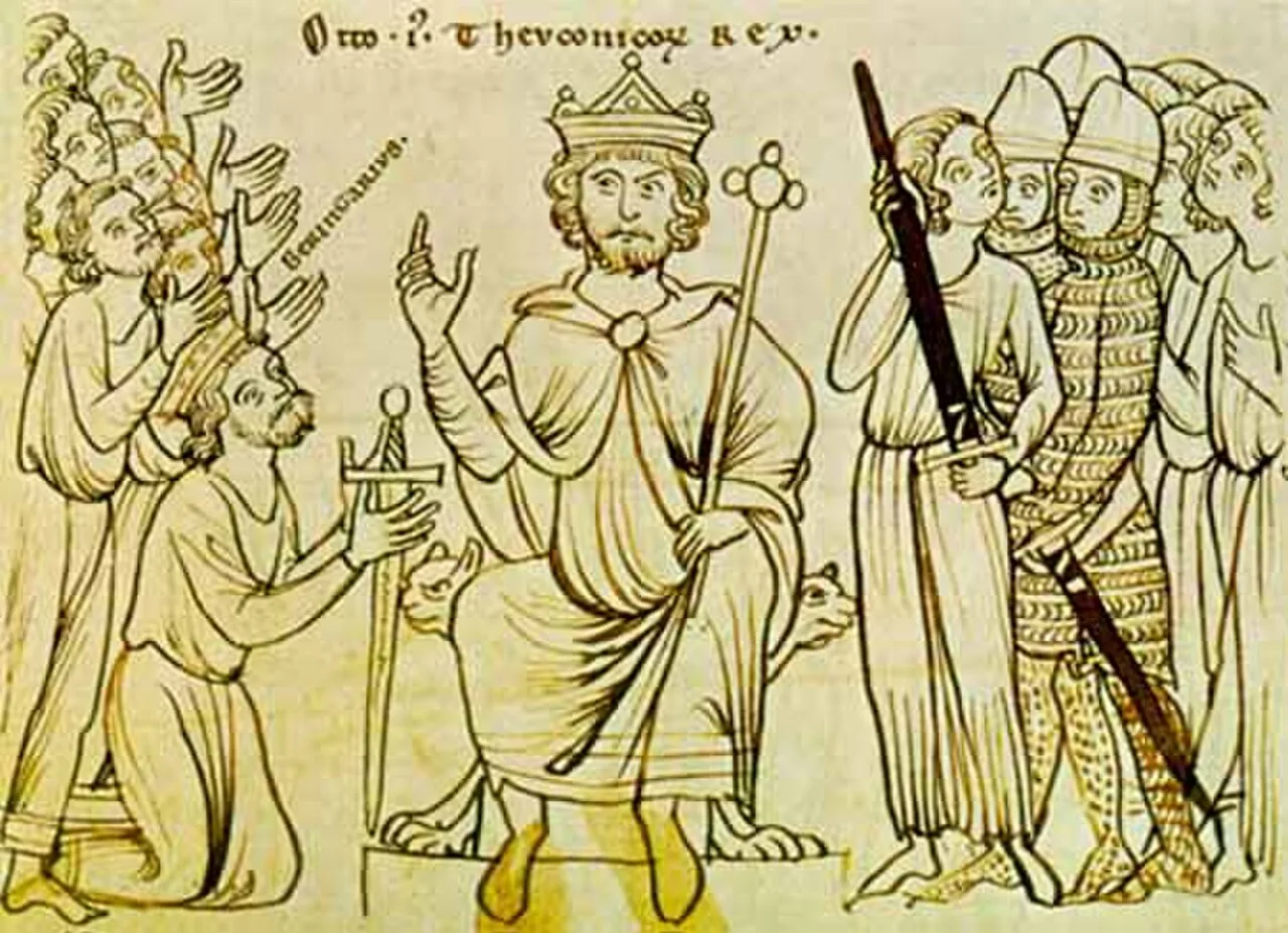 Porträt von Otto I. (912–973) – Gedenkseite