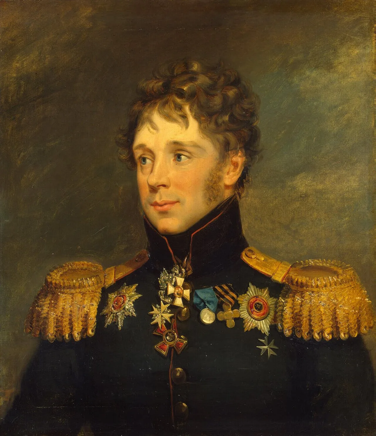 Porträt von Dmitri Petrowitsch Reswy (1762–1823) – Gedenkseite