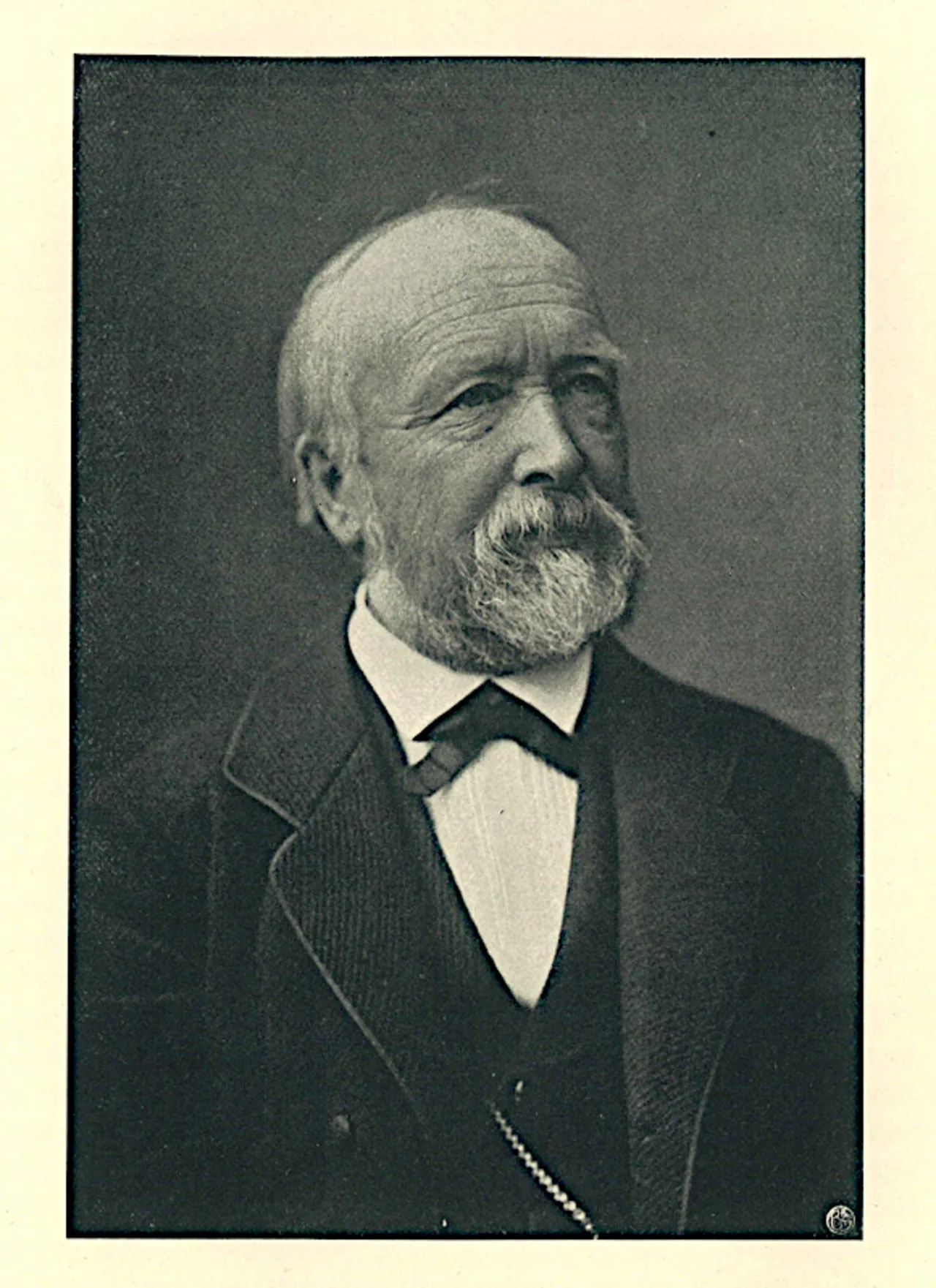 Porträt von Adolf Heinrich Johann Reichel (1816–1896) – Gedenkseite