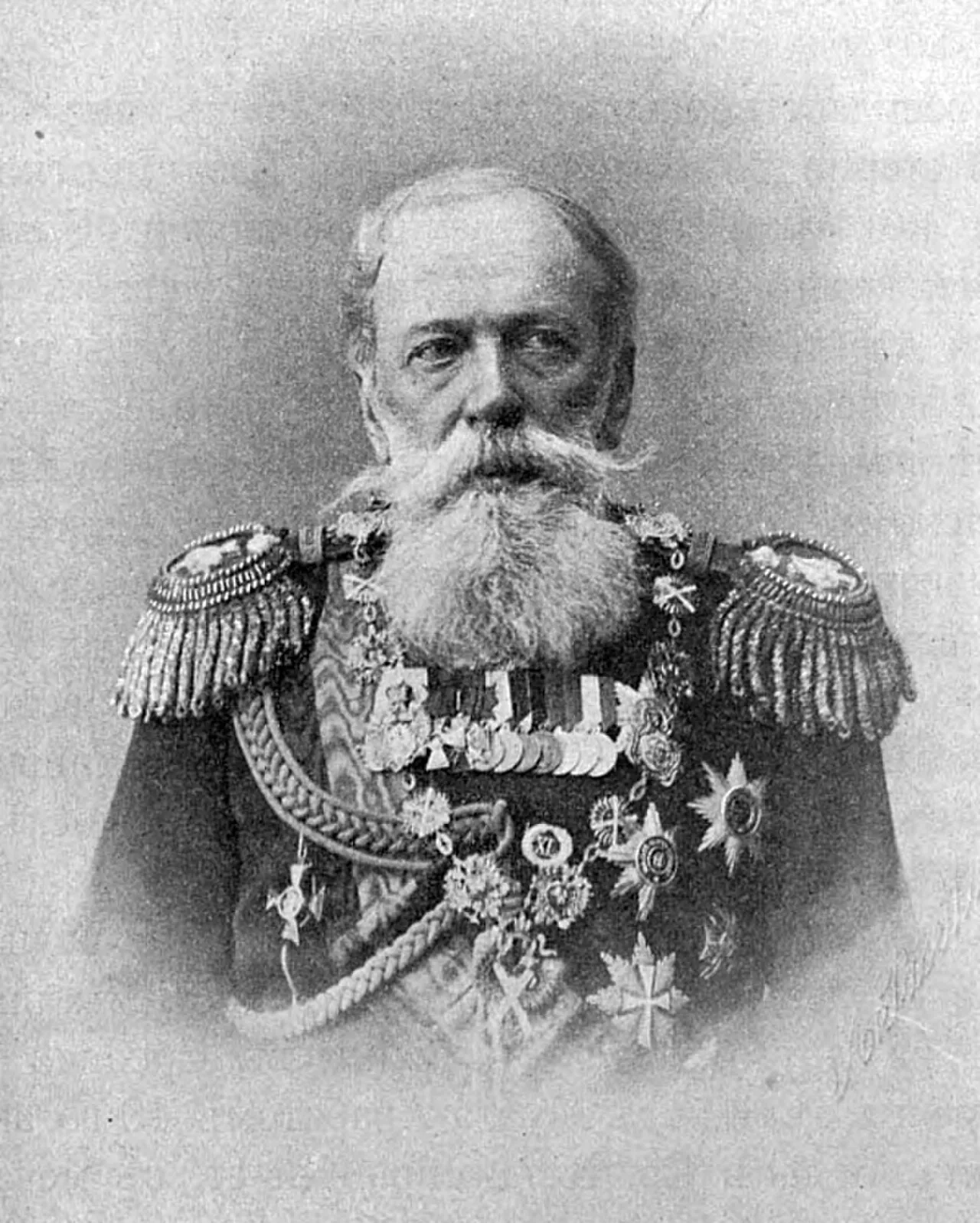 Porträt von Otto von Richter (1830–1908) – Gedenkseite