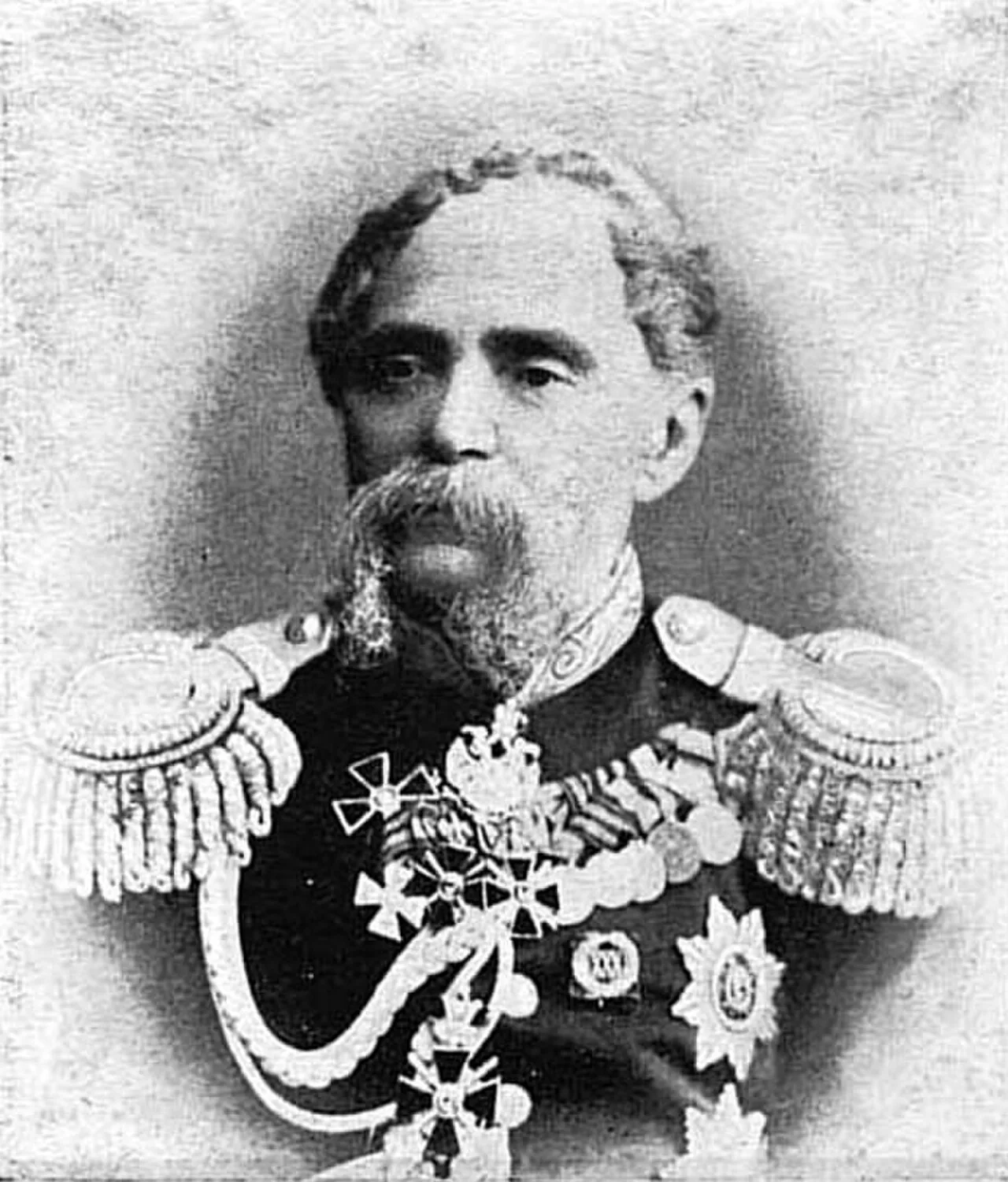 Porträt von Mikhail Rogovsky (1804–1881) – Gedenkseite