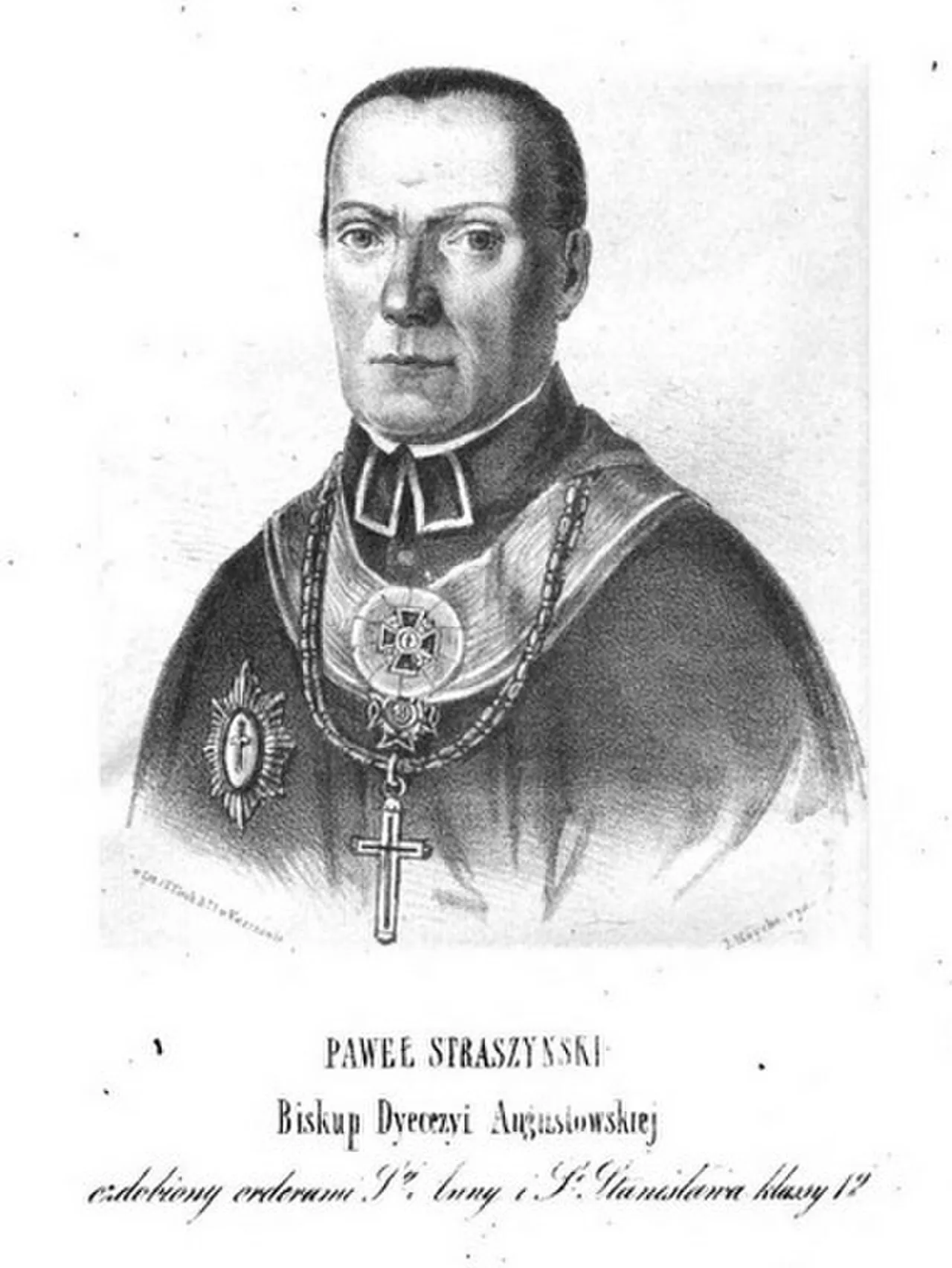 Porträt von Paweł Straszyński (1784–1847) – Gedenkseite