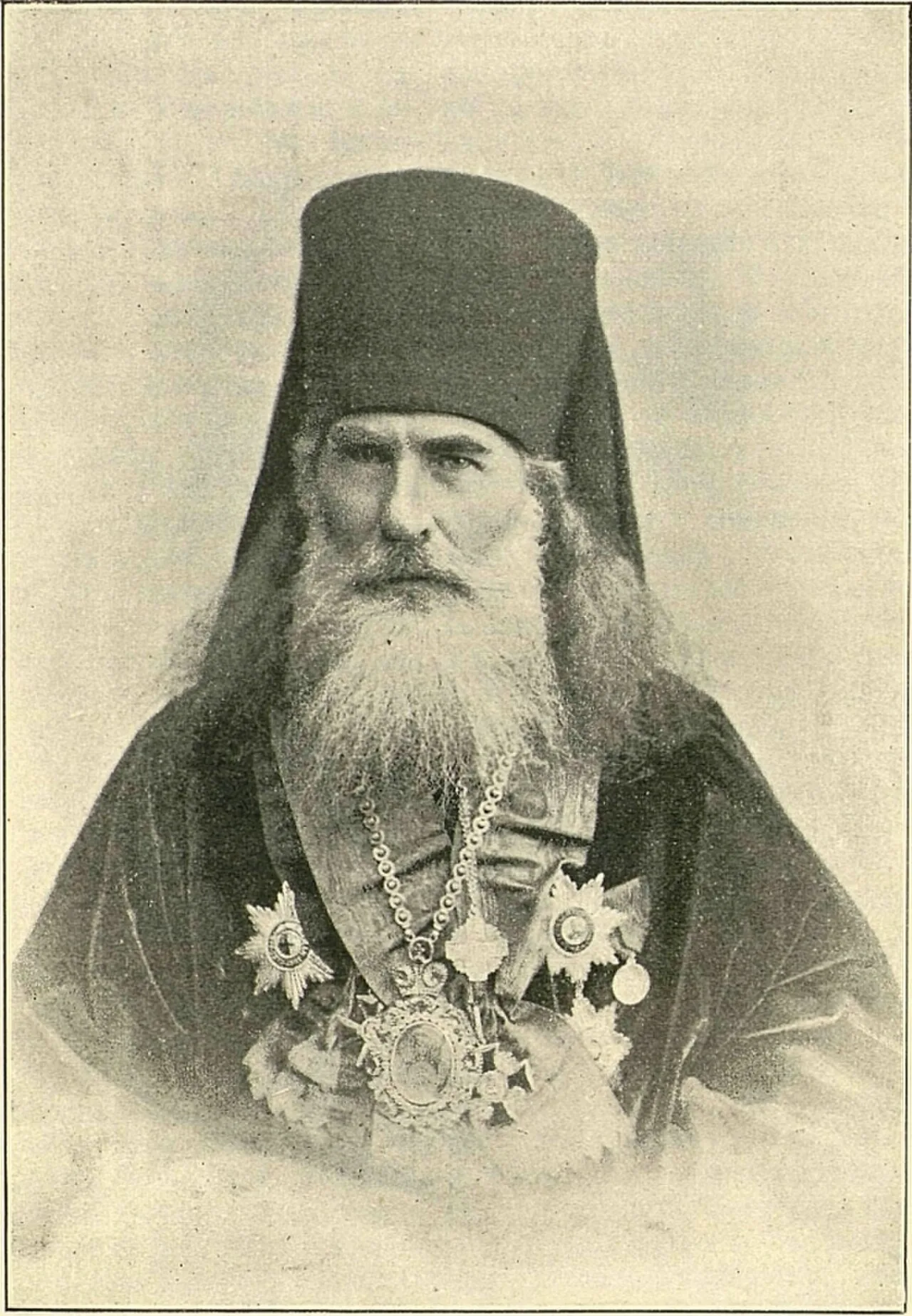 Porträt von Sergius (1836–1902) – Gedenkseite