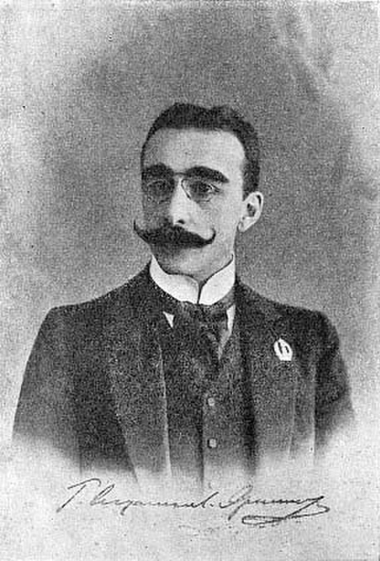 Porträt von Giorgi Sidamon-eristavi (1865–1953) – Gedenkseite