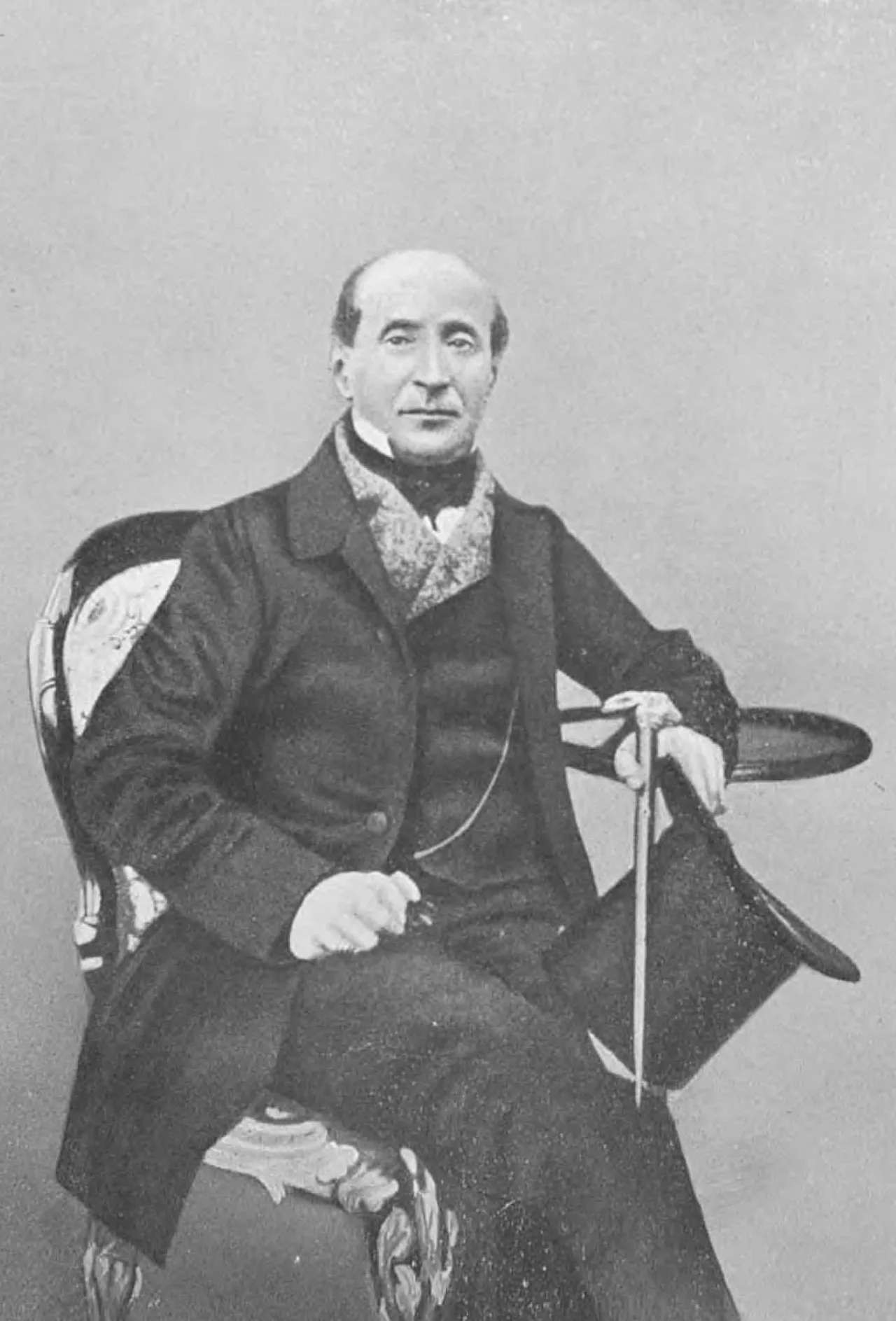 Porträt von Nikolai Alexandrowitsch Skalon (1809–1857) – Gedenkseite