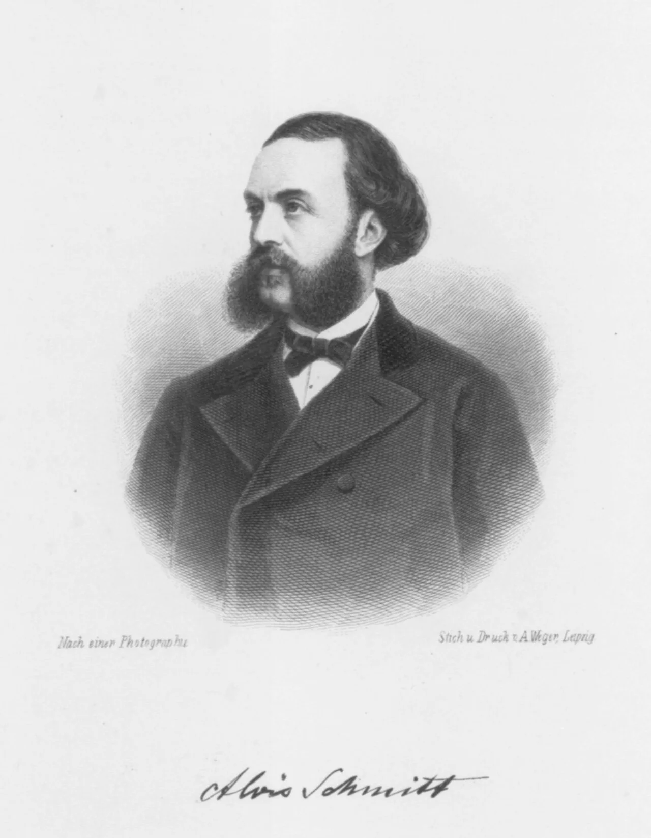 Portrait of Alois Schmitt (1827–1902) – memorial page