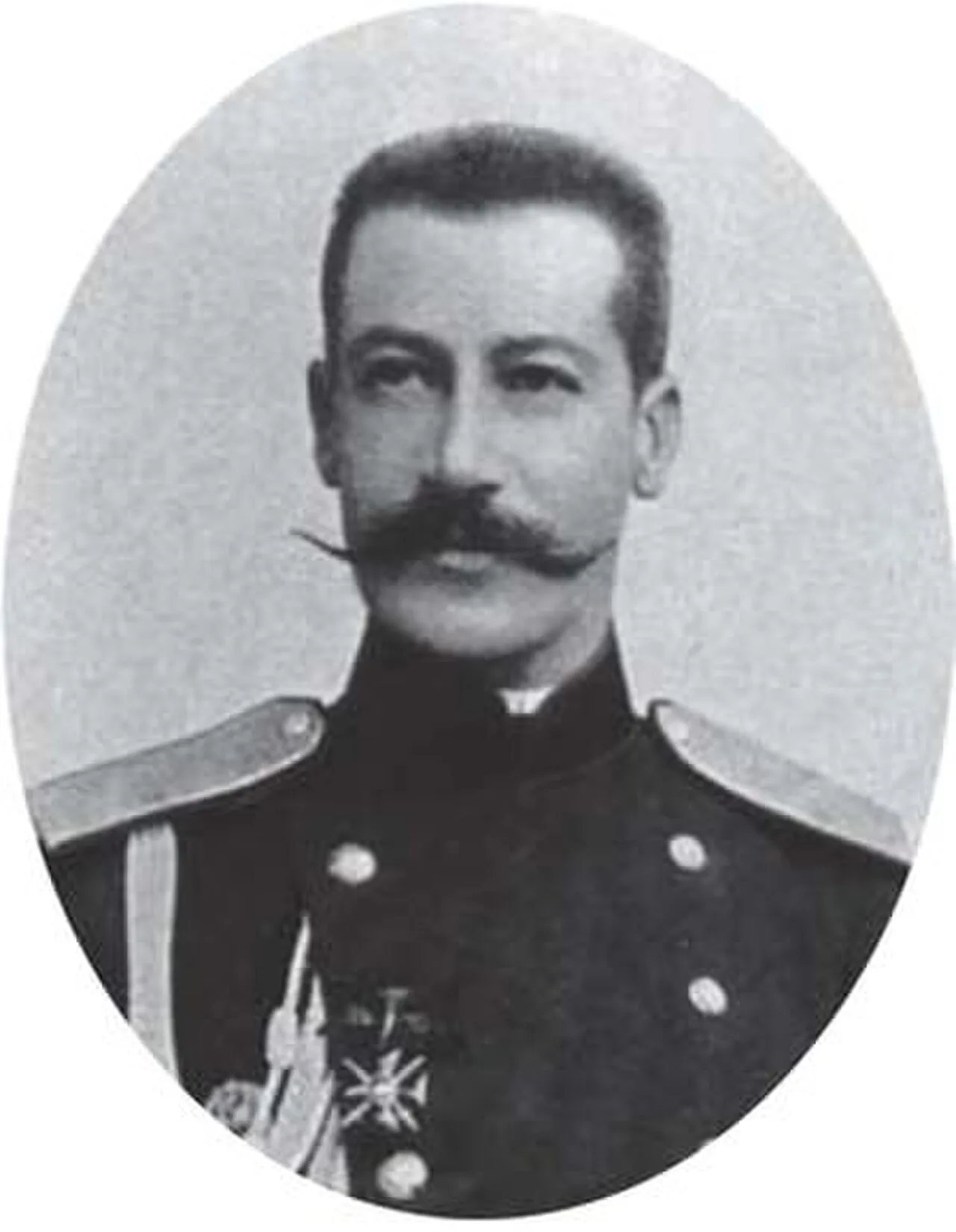 Porträt von Mikhail Stepanov (1853–1917) – Gedenkseite