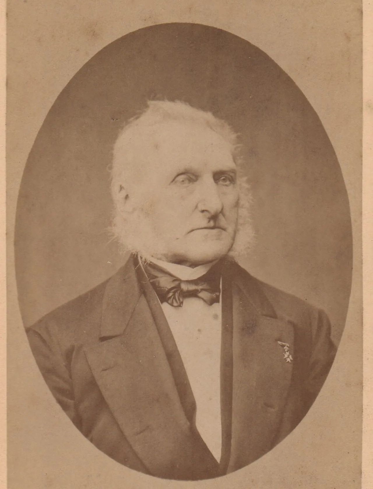 Portrait of Johannes Jerphaas Hasselman (1815–1895) – memorial page