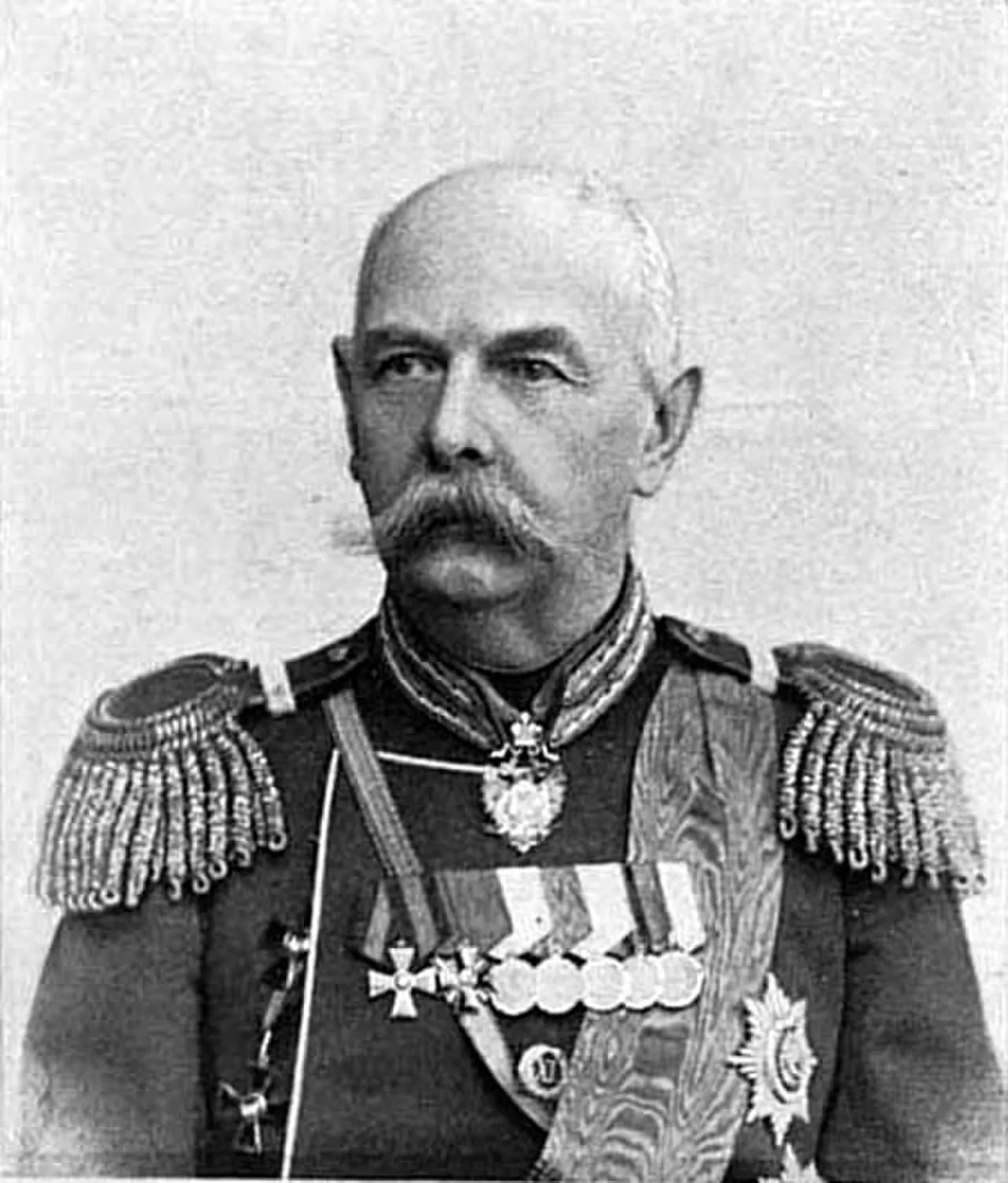 Porträt von Iwan Dmitrijewitsch Tatischtschew (1830–1913) – Gedenkseite