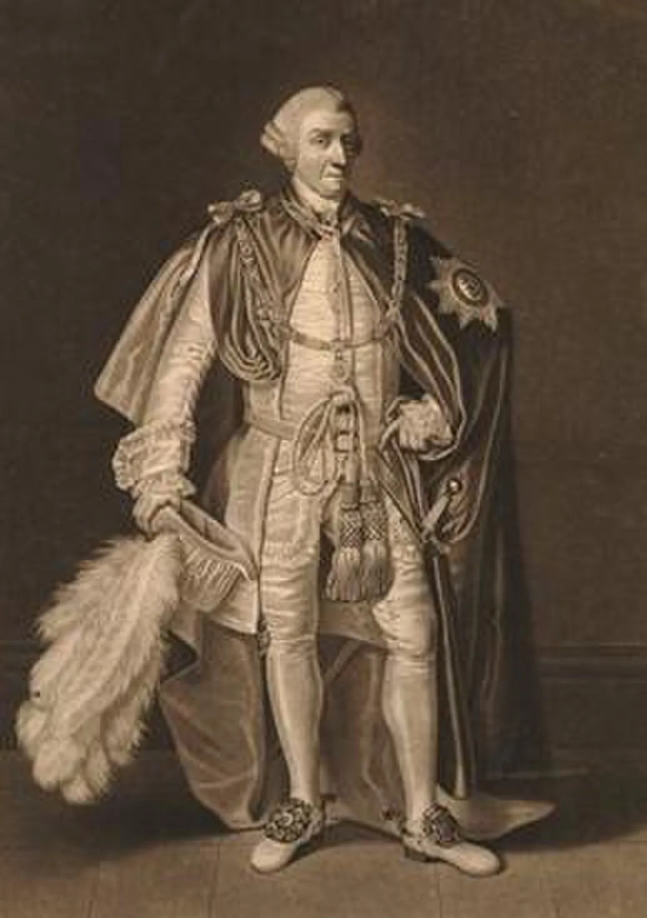 Porträt von John Griffin, 4th Baron Howard de Walden (1719–1797) – Gedenkseite