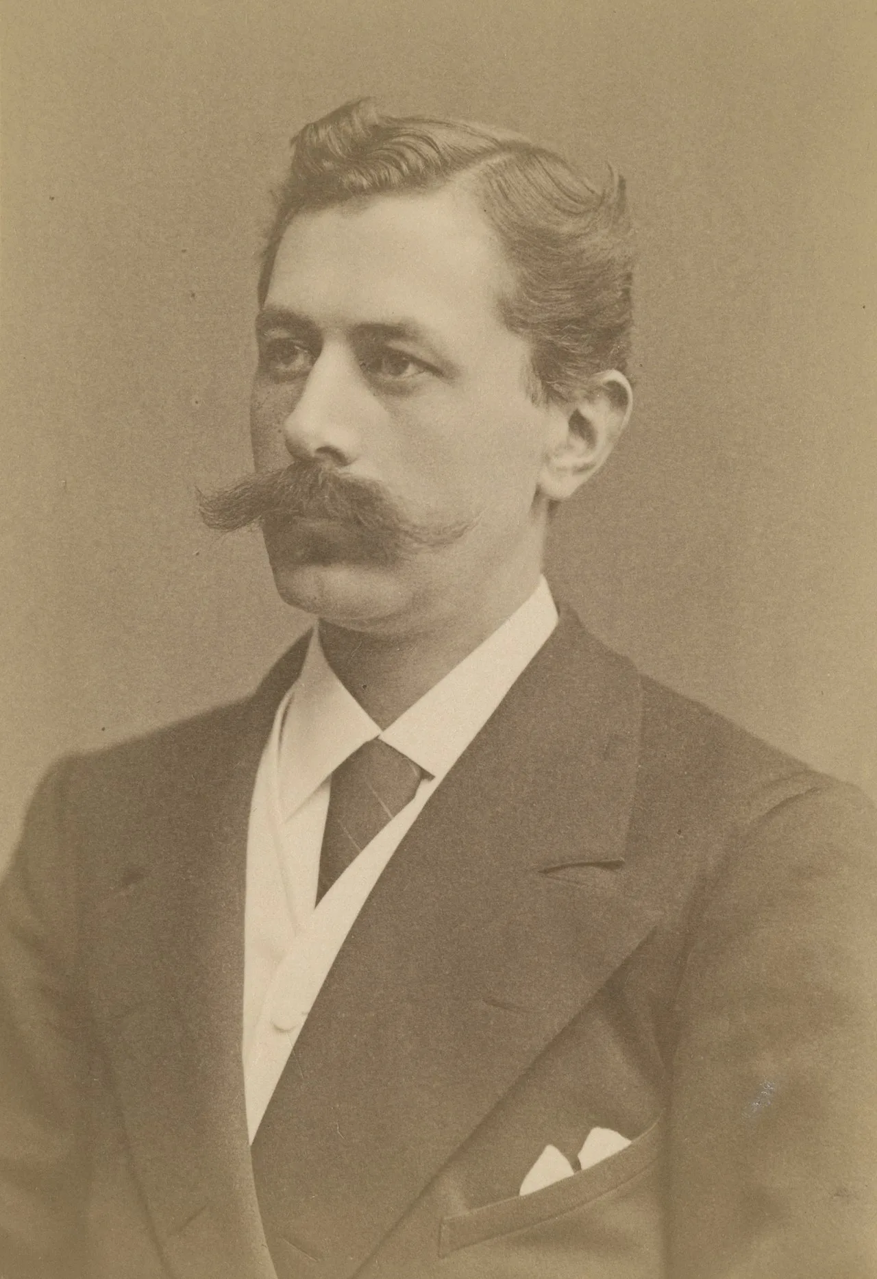 Porträt von Wilhelm T. Unge (1845–1915) – Gedenkseite