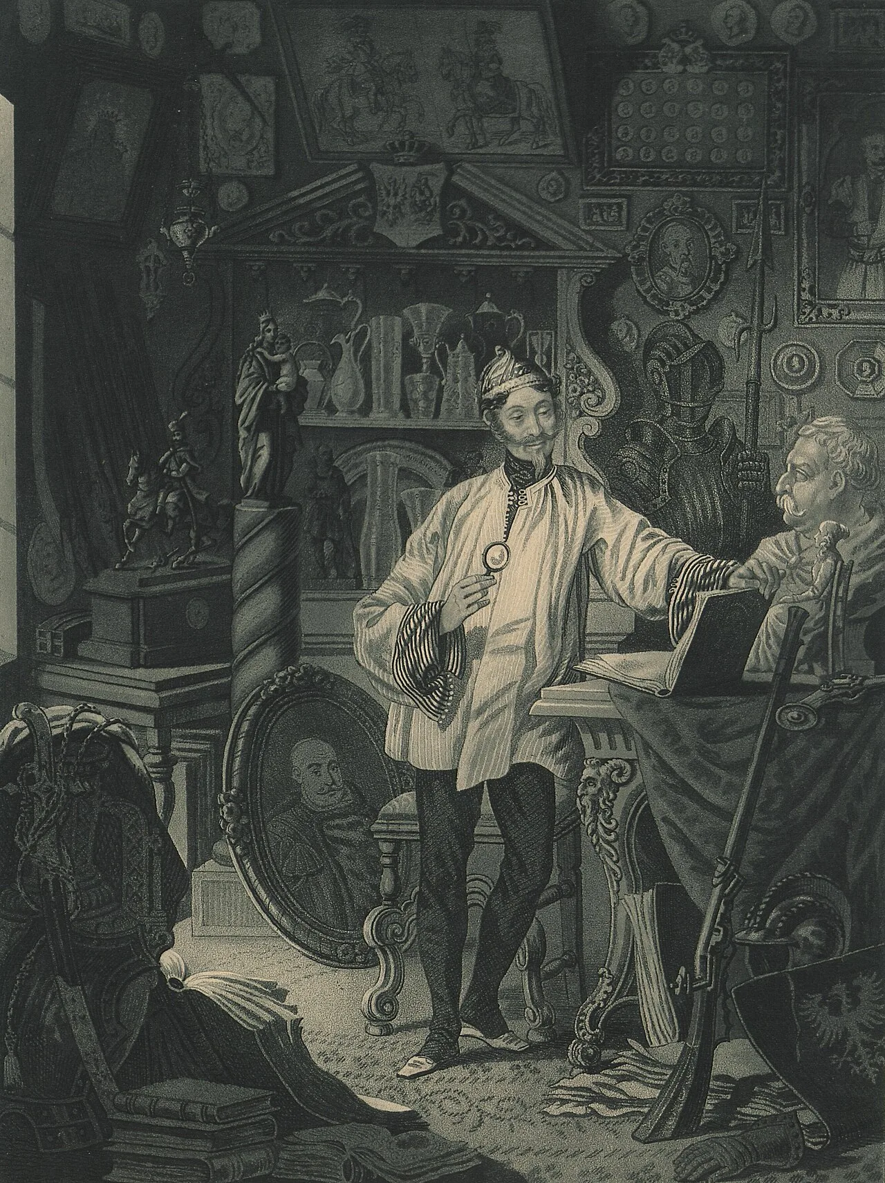 Porträt von Adolphe Cichowski (1794–1854) – Gedenkseite