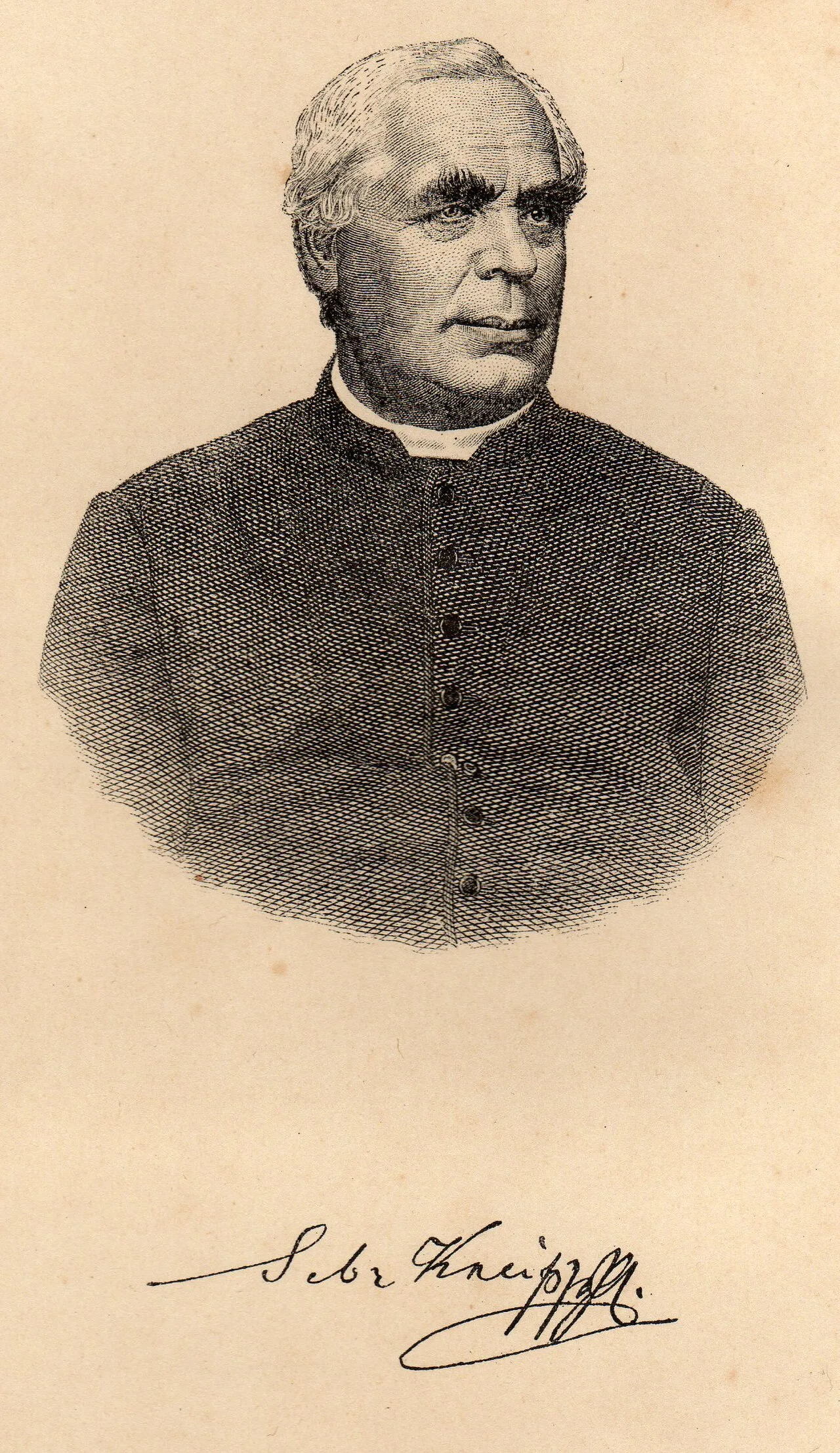 Porträt von Sebastian Kneipp (1821–1897) – Gedenkseite