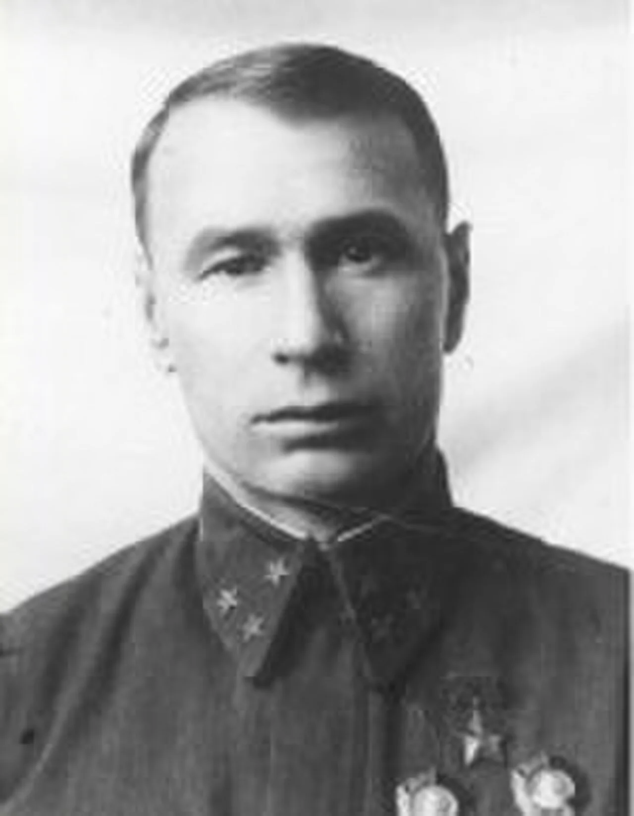 Porträt von Stepan Iwanowitsch Czerniak (1899–1976) – Gedenkseite