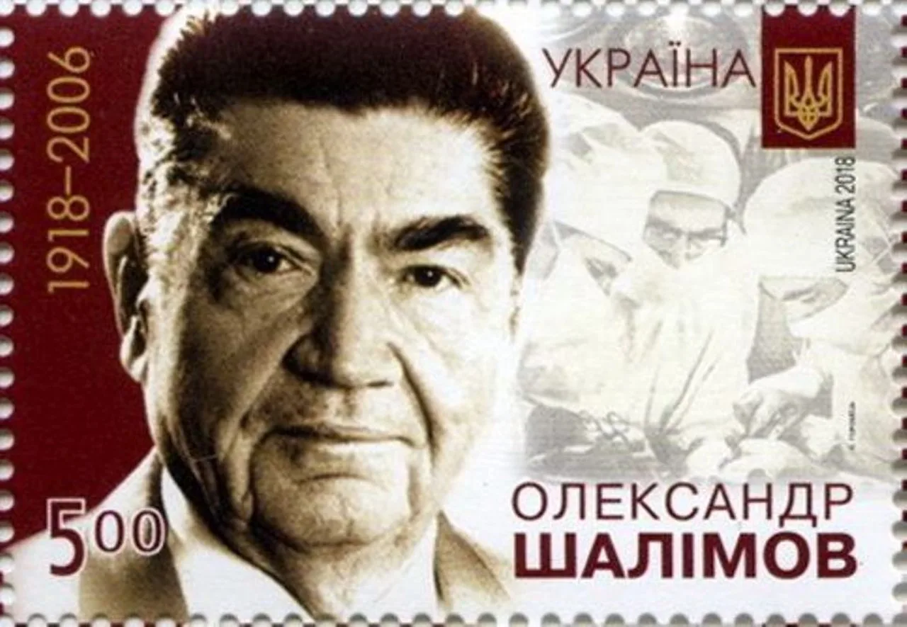 Porträt von Olexander Schalimow (1918–2006) – Gedenkseite