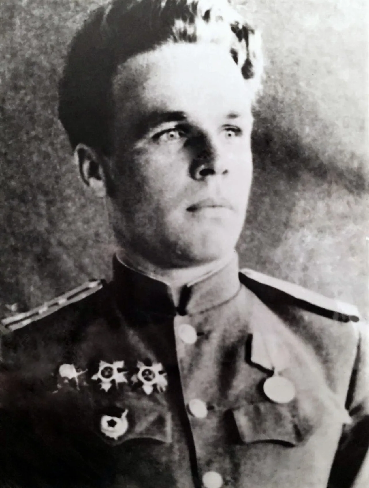 Porträt von Nikolay Fyodorovich Shestopalov (1919–2006) – Gedenkseite