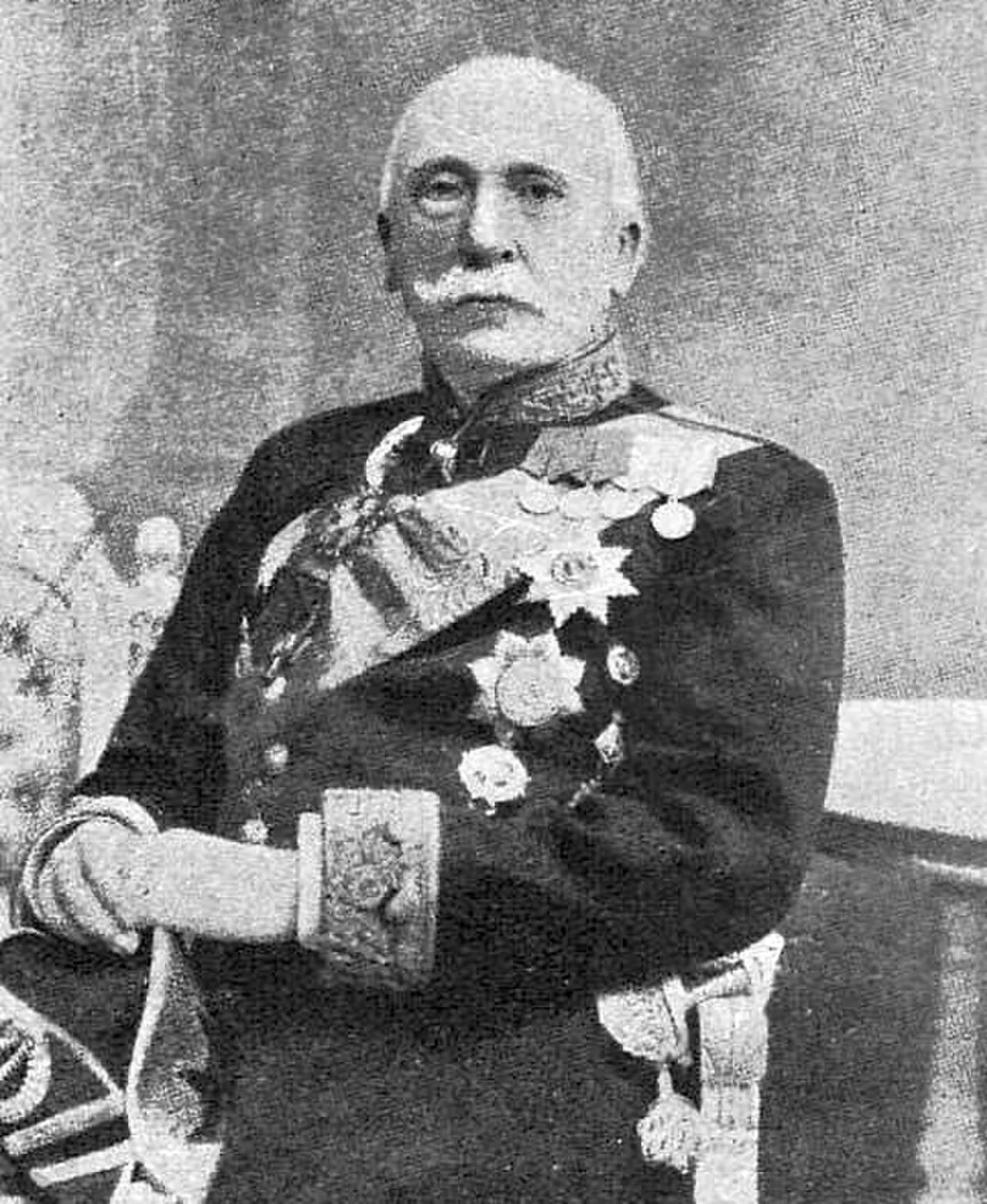 Portrait of Waldemar Rudolf August von Schlippe (1834–1923) – memorial page