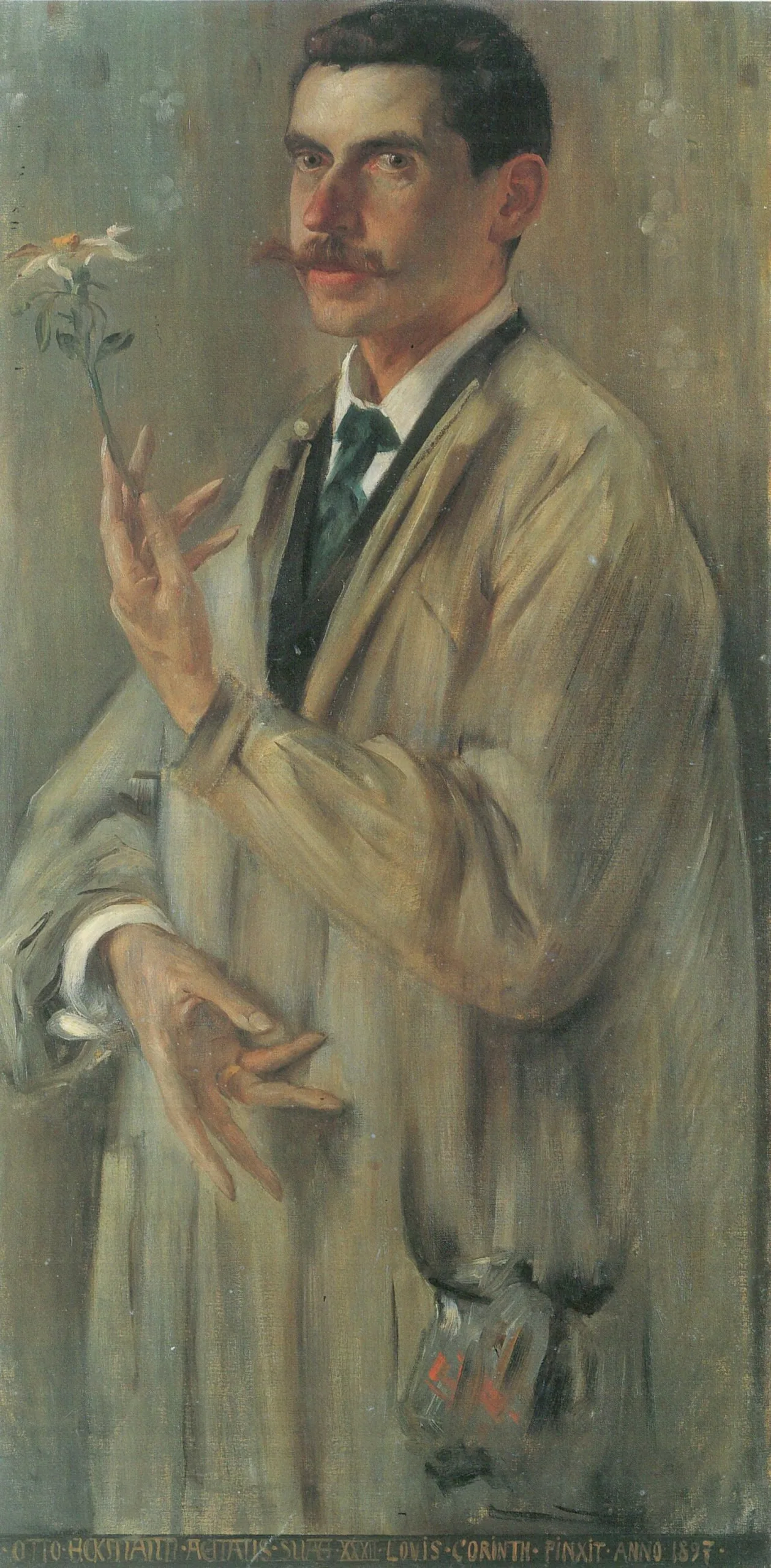 Porträt von Otto Eckmann (1865–1902) – Gedenkseite