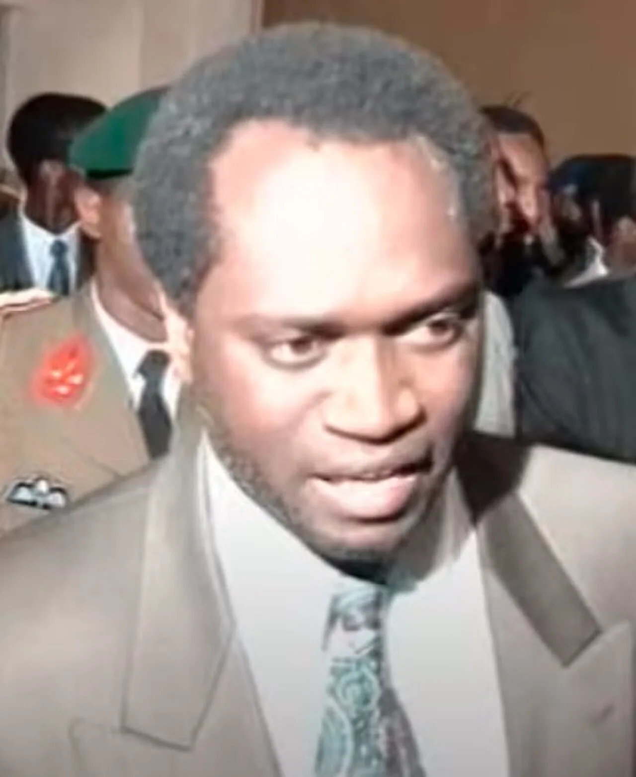 Porträt von Melchior Ndadaye (1953–1993) – Gedenkseite
