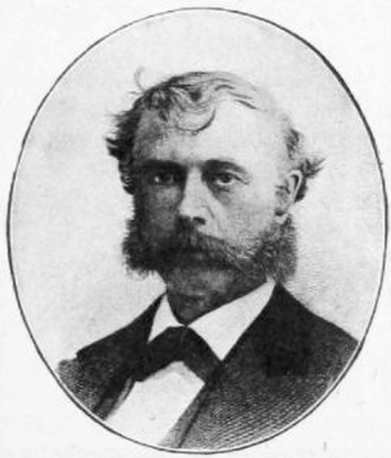Porträt von A. A. Talmage (1834–1887) – Gedenkseite