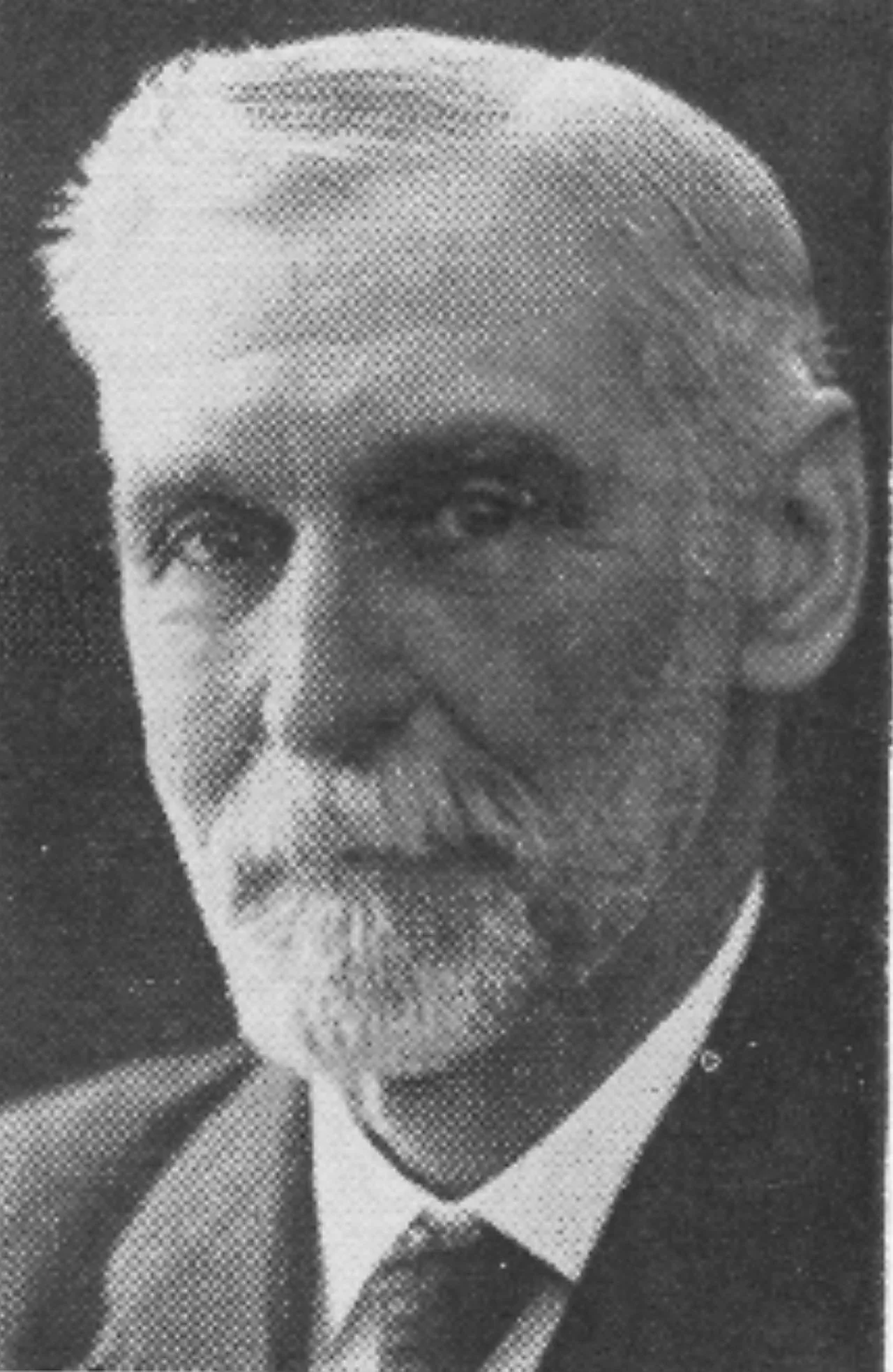 Porträt von Aaron Sweet (1854–1937) – Gedenkseite