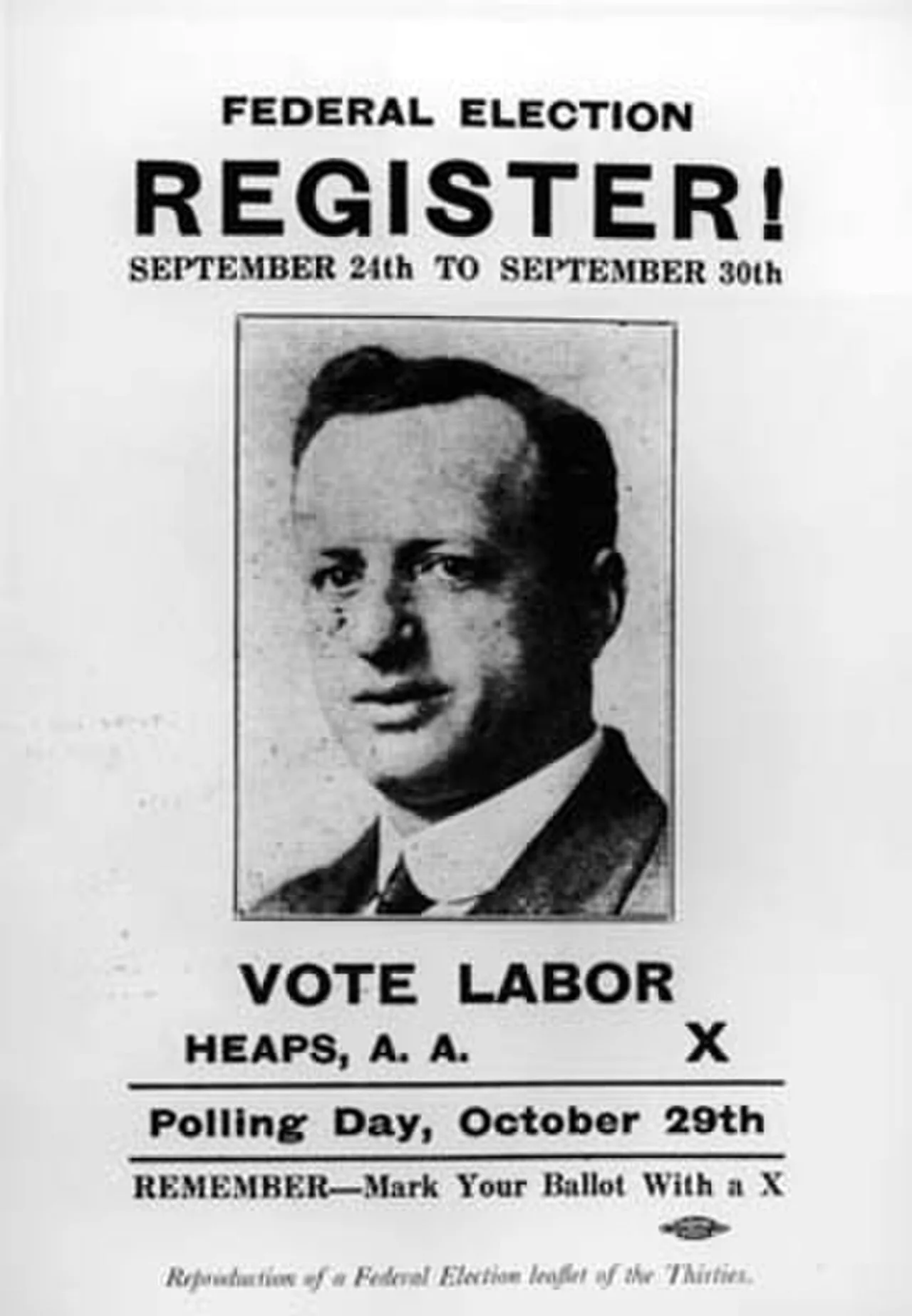Portrait of Abraham Albert Heaps (1885–1954) – memorial page