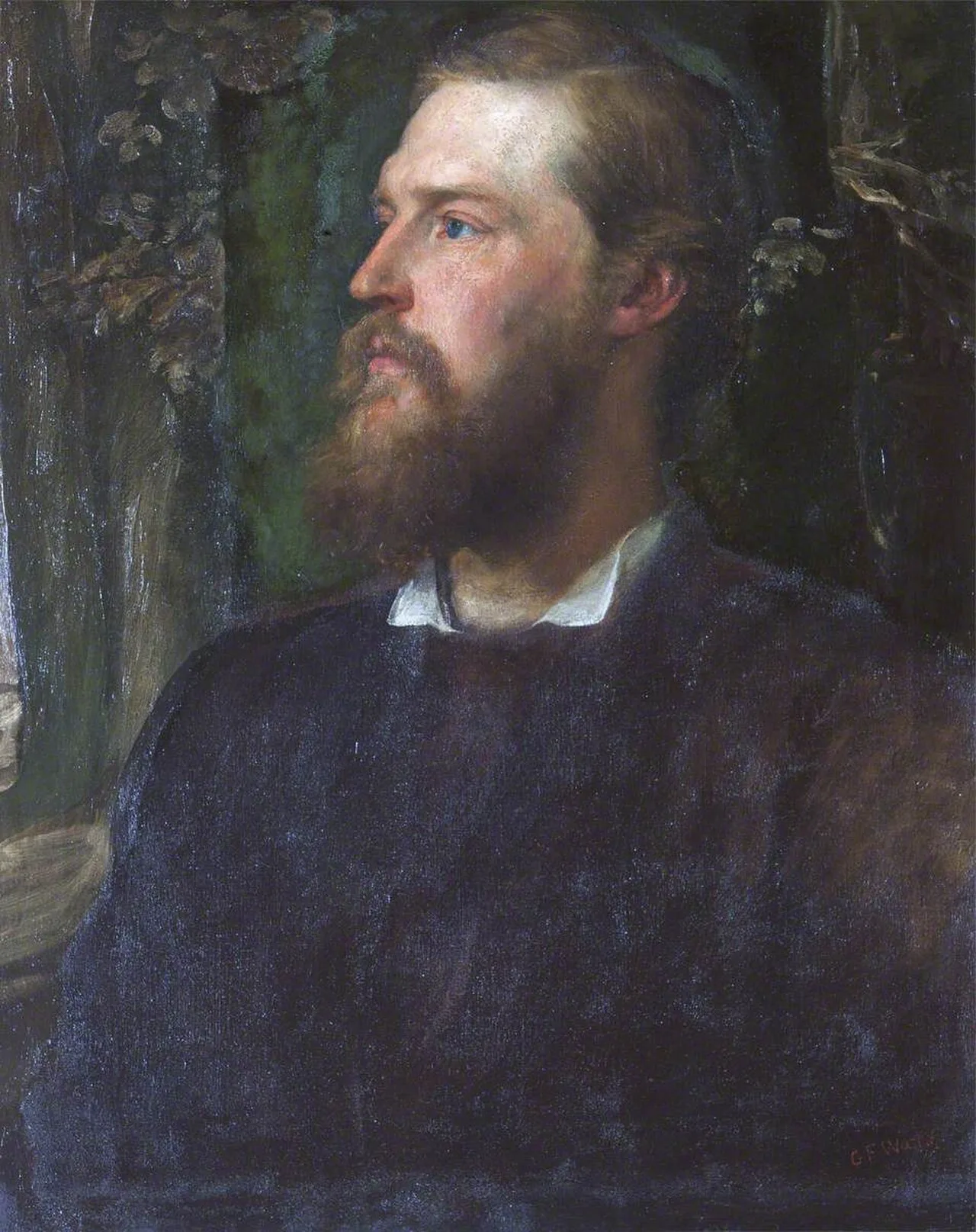 Porträt von Adelbert Brownlow-Cust, 3. Earl Brownlow (1844–1921) – Gedenkseite