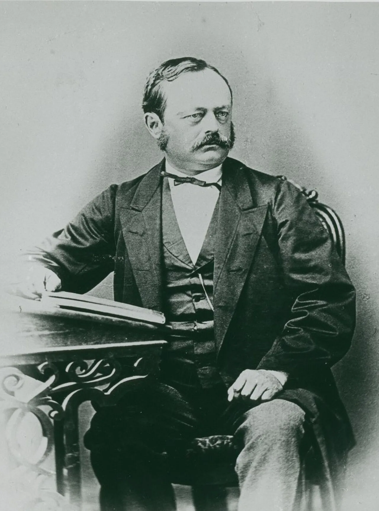 Portrait of Adolph Bartels (1819–1878) – memorial page