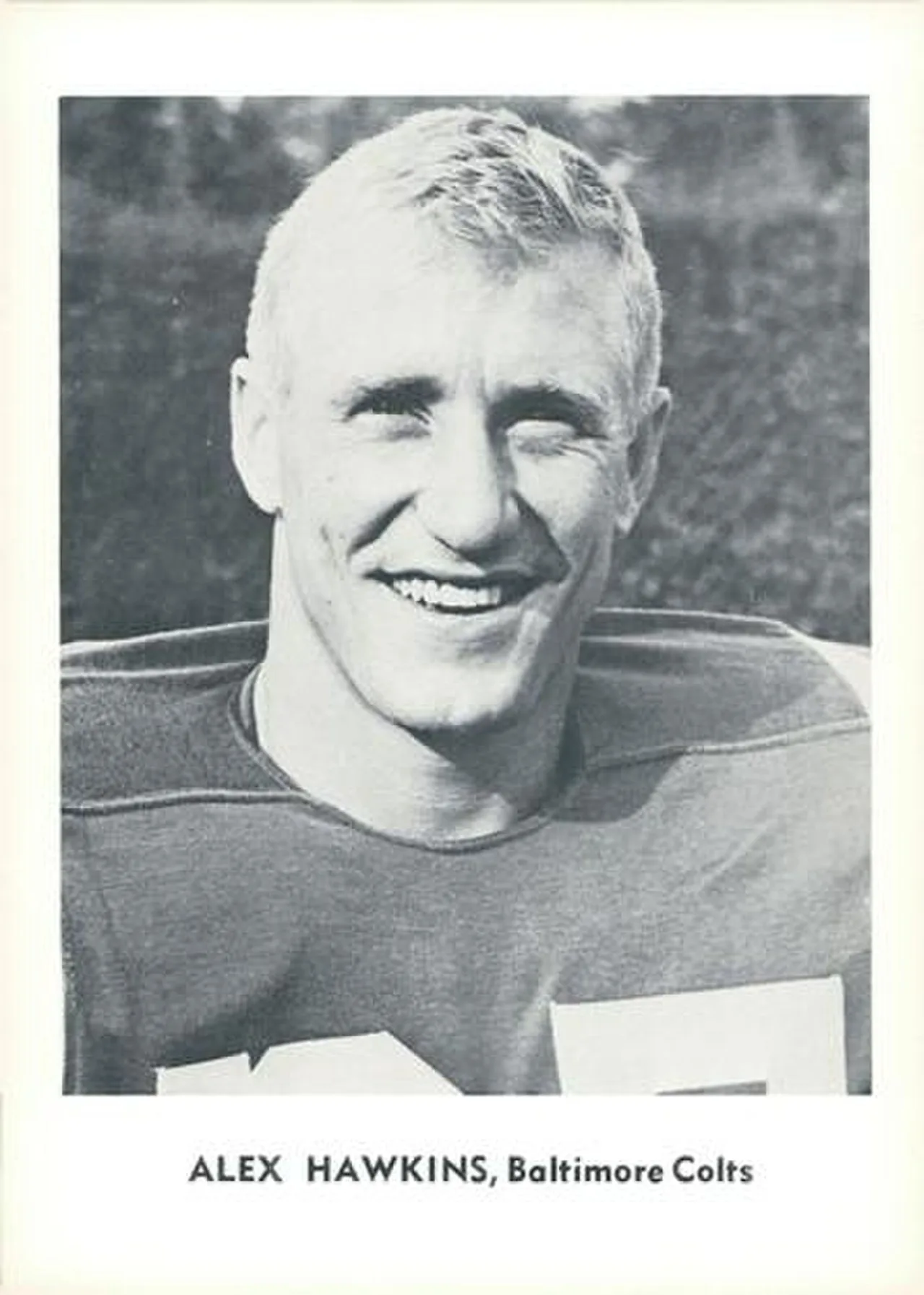 Porträt von Alex Hawkins (1937–2017) – Gedenkseite