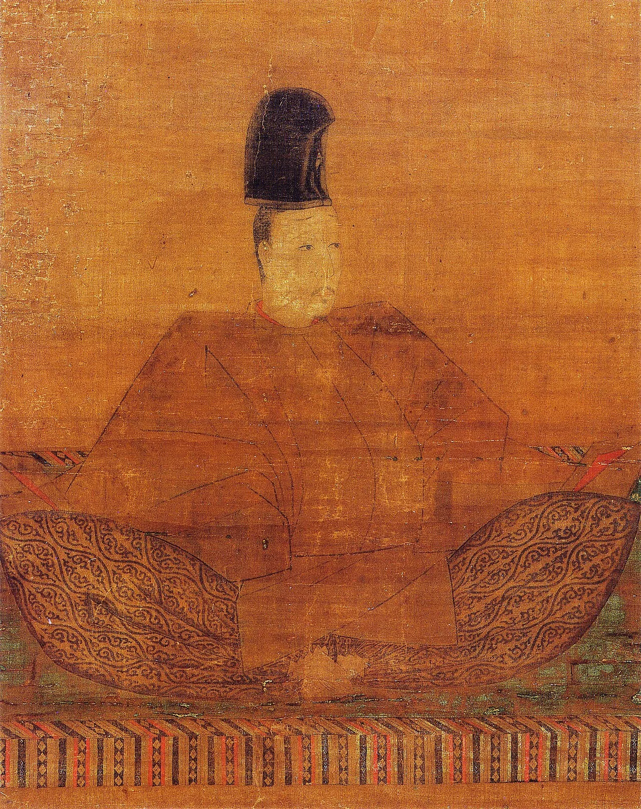 Porträt von Go-En'yū (1359–1393) – Gedenkseite