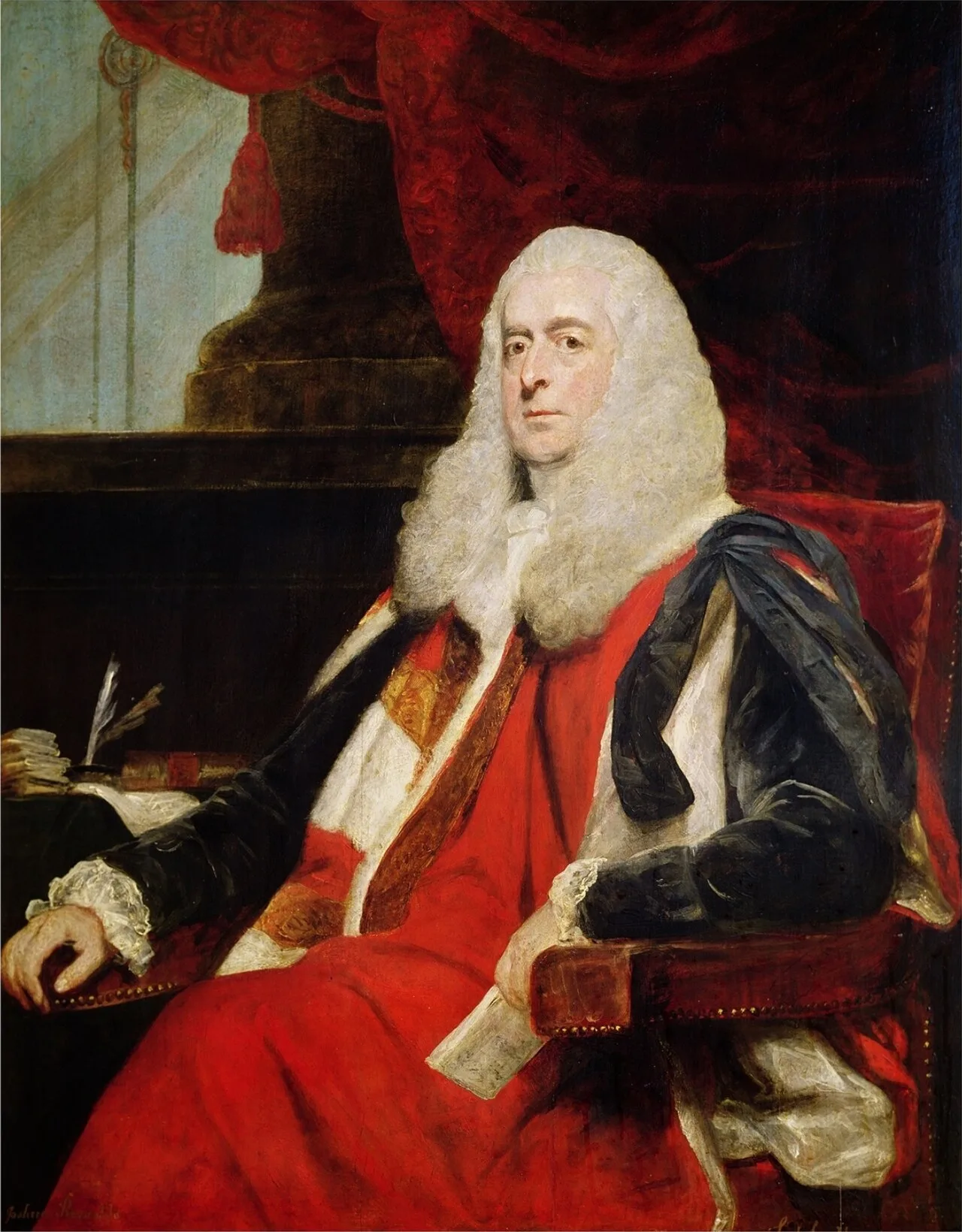 Porträt von Alexander Wedderburn (1733–1805) – Gedenkseite